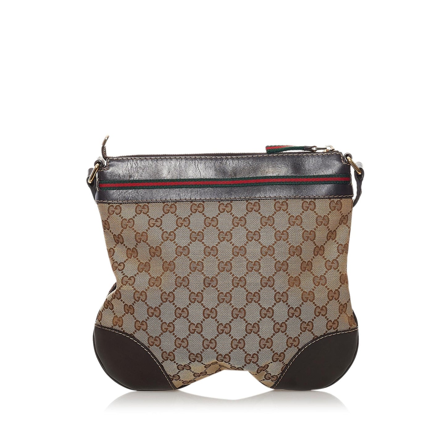 Gucci GG Mayfair SHG Canvas Brown Crossbody Bag