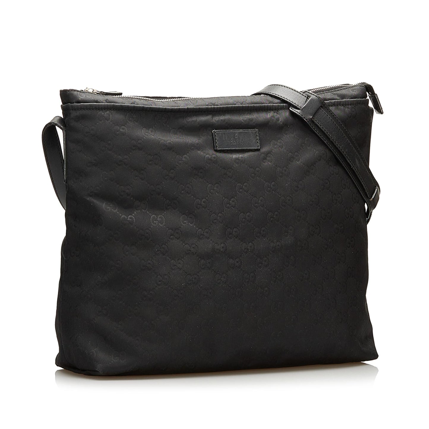 Gucci GG Messenger SHG Canvas Black Crossbody Bag