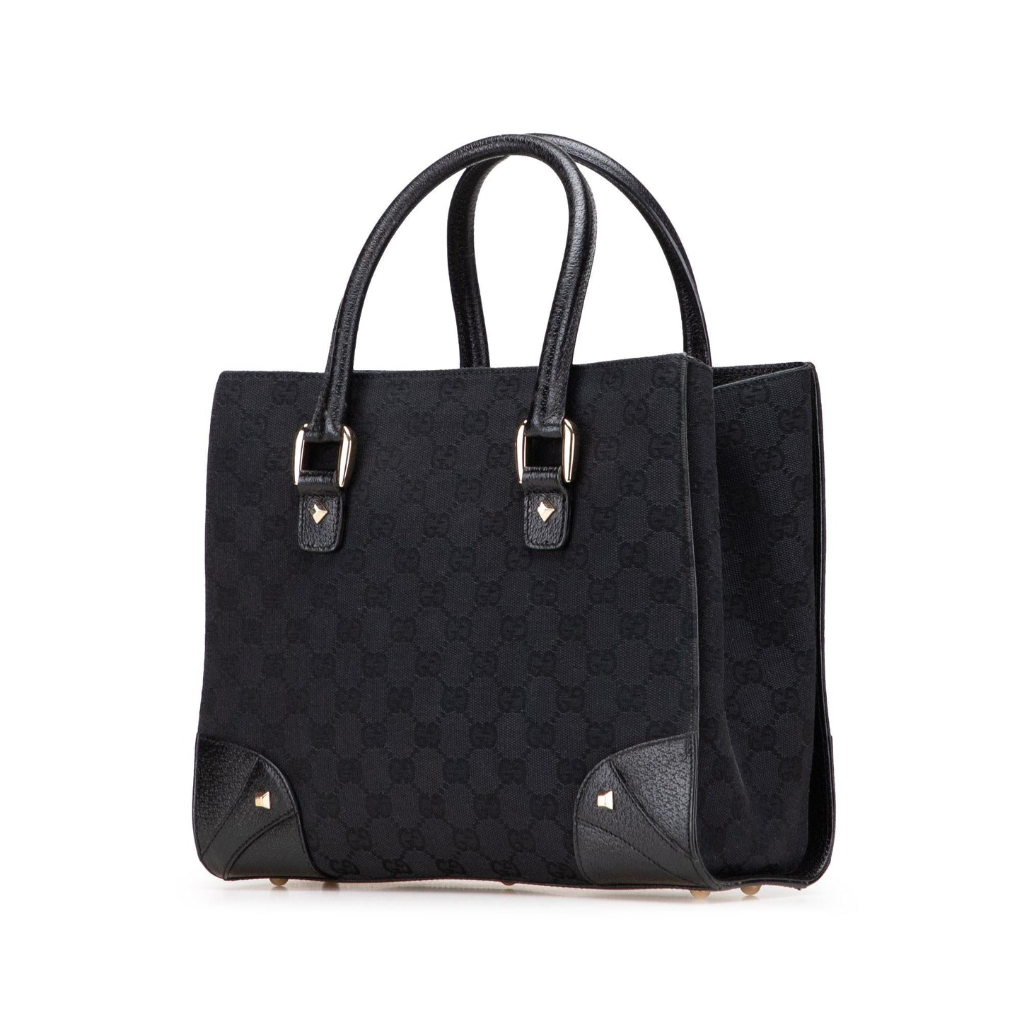Gucci GG Nailhead Canvas Travel Bag