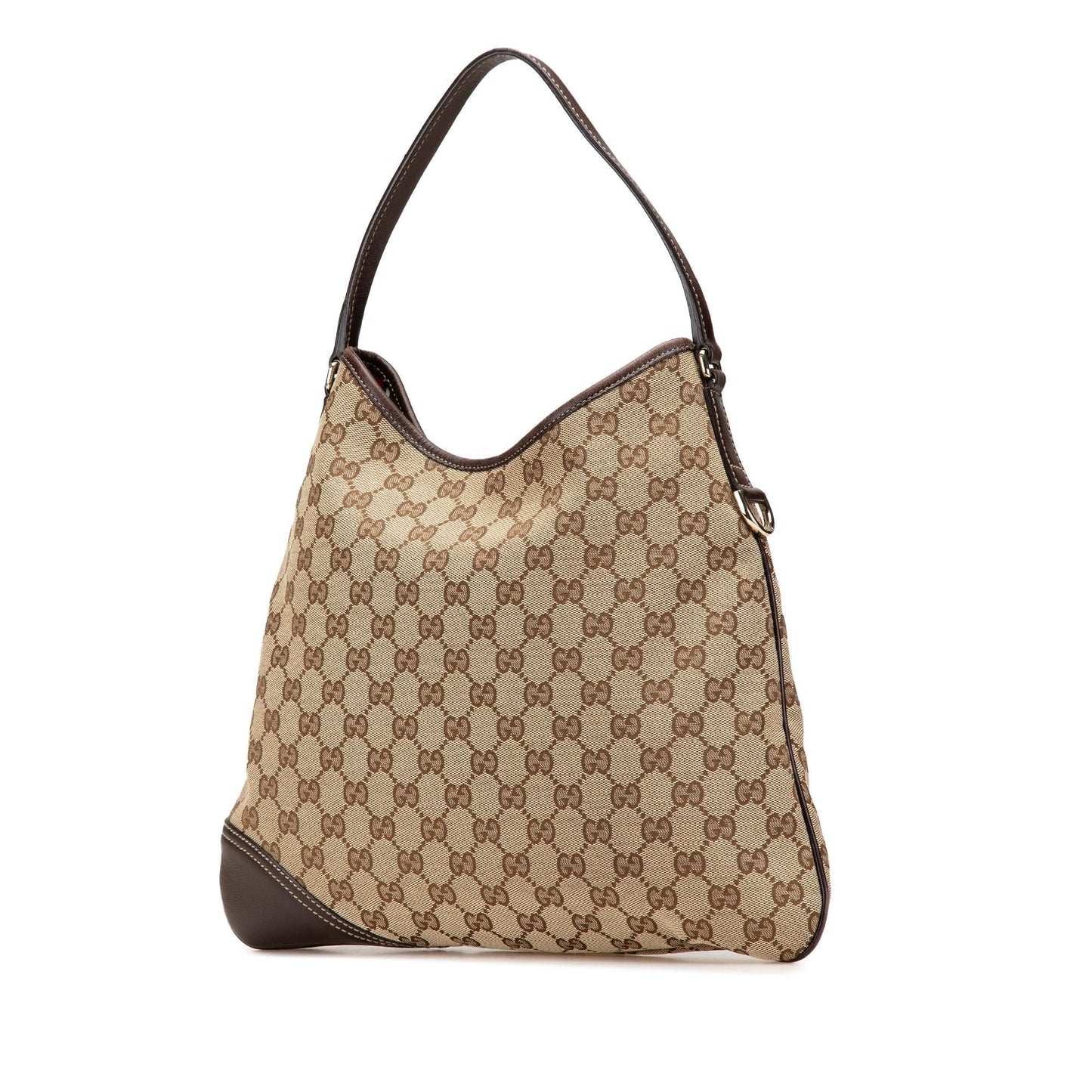 Gucci GG New Britt Canvas Brown Shoulder Bag