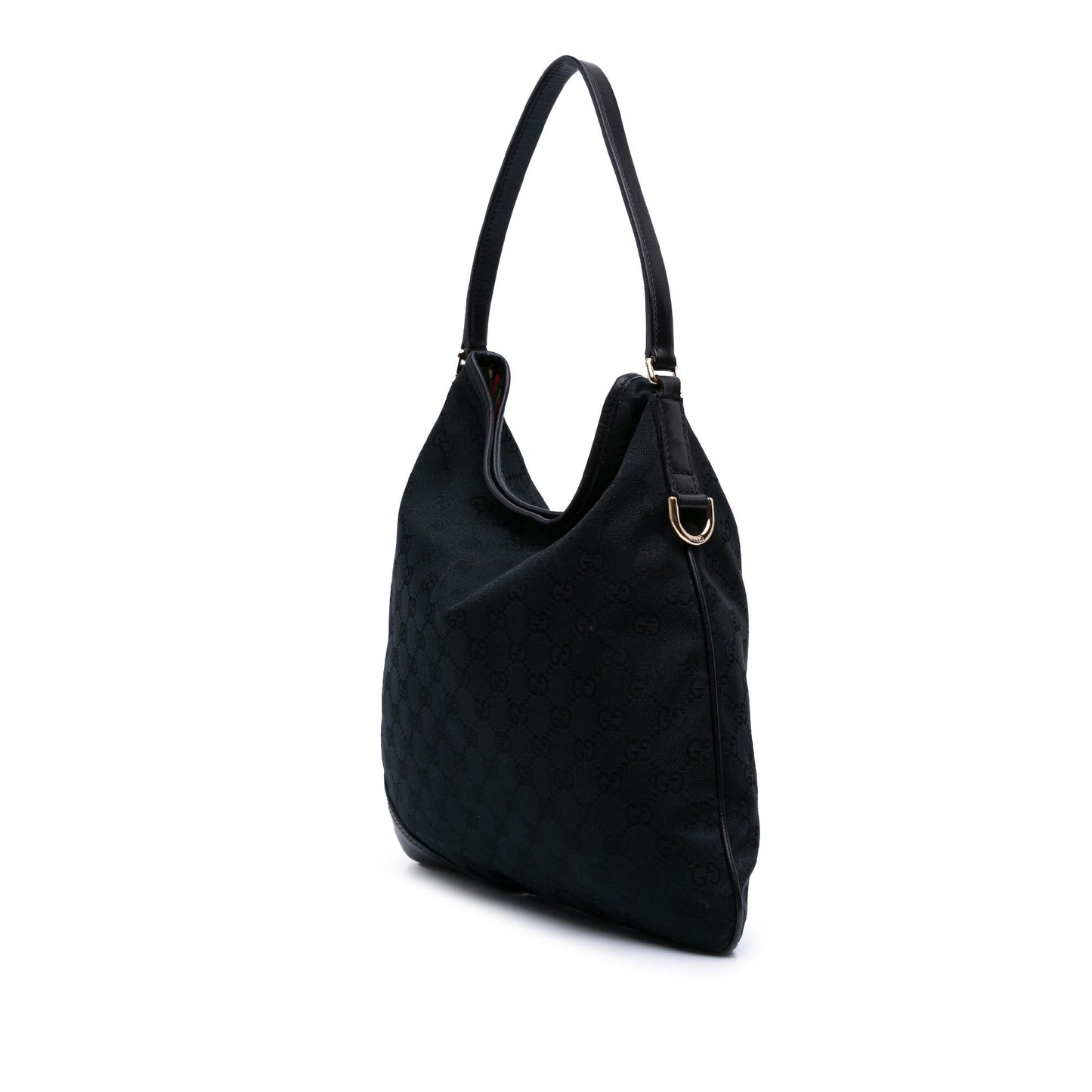 Gucci GG New Britt Canvas Black Shoulder Bag