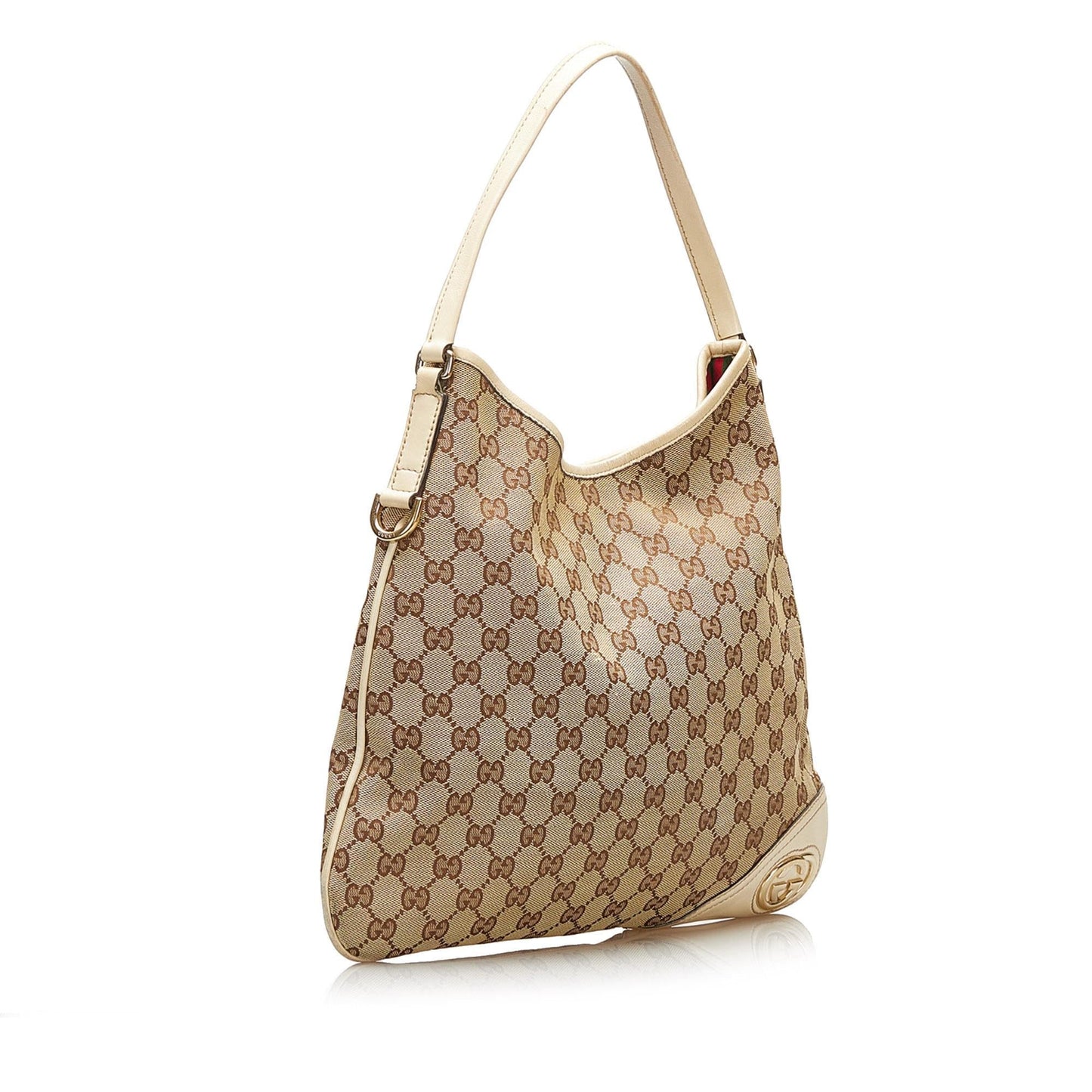 Gucci GG New Britt SHG Canvas Brown Shoulder Bag