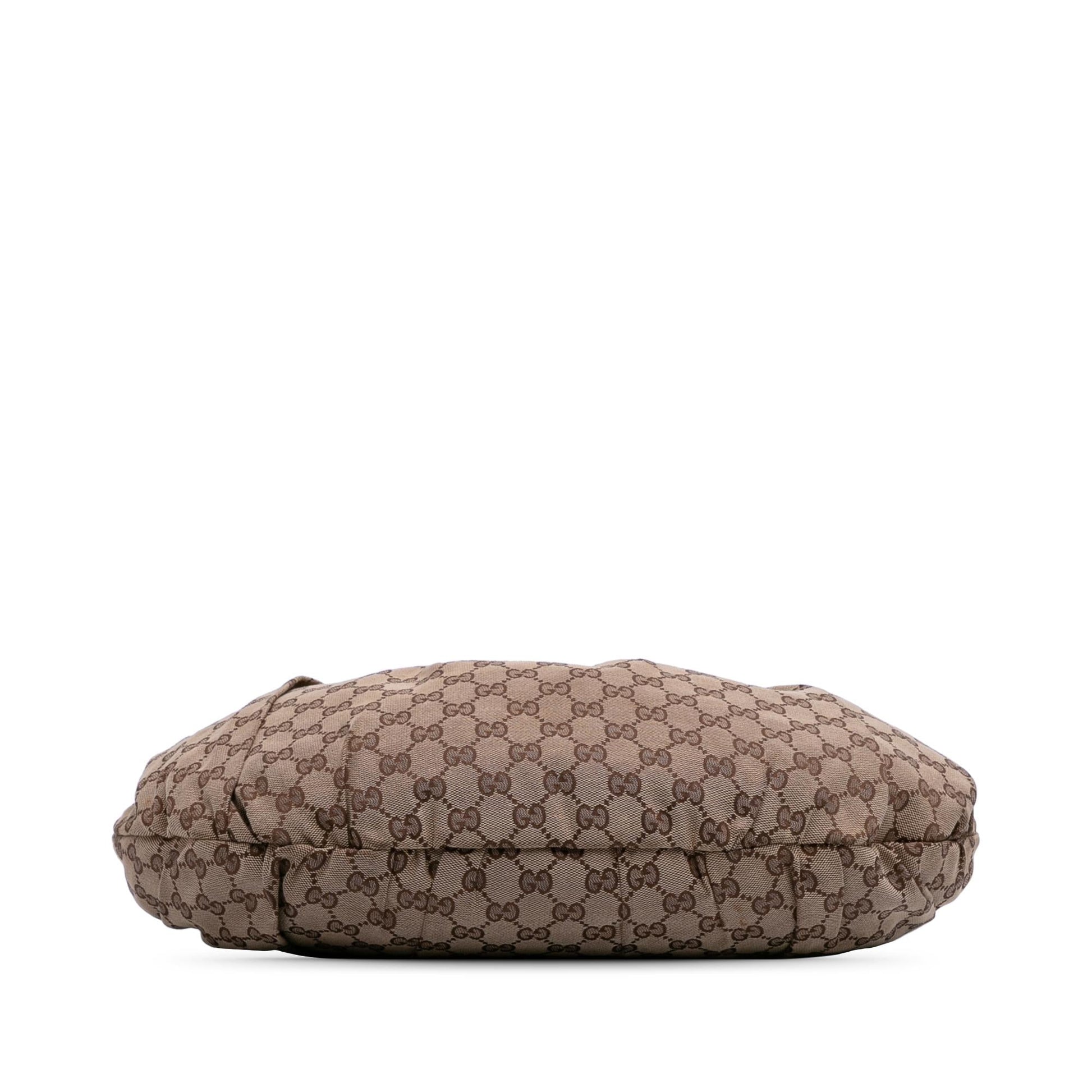 Gucci GG Pelham Canvas Brown Shoulder Bag