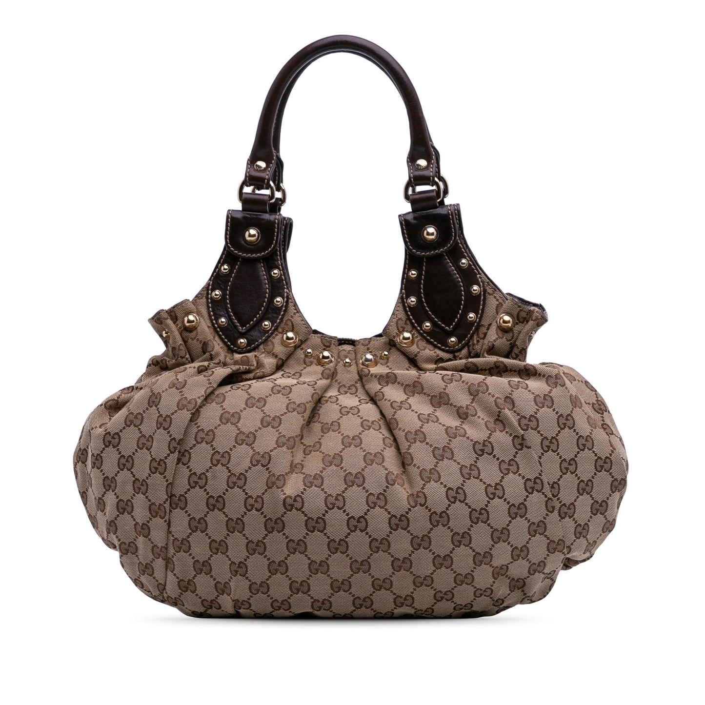 Gucci GG Pelham Canvas Brown Shoulder Bag