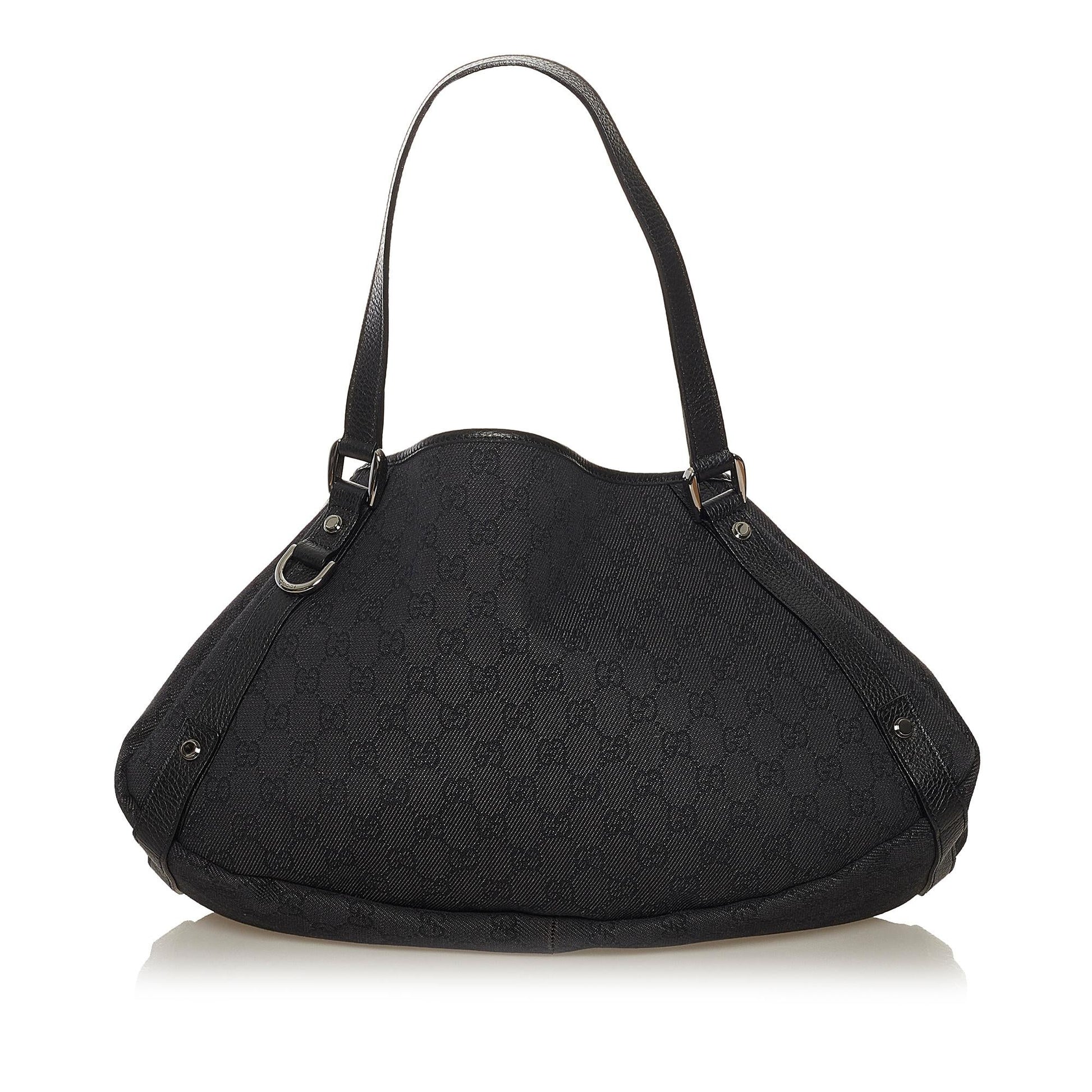 Gucci GG Pelham SHG Canvas Black Shoulder Bag
