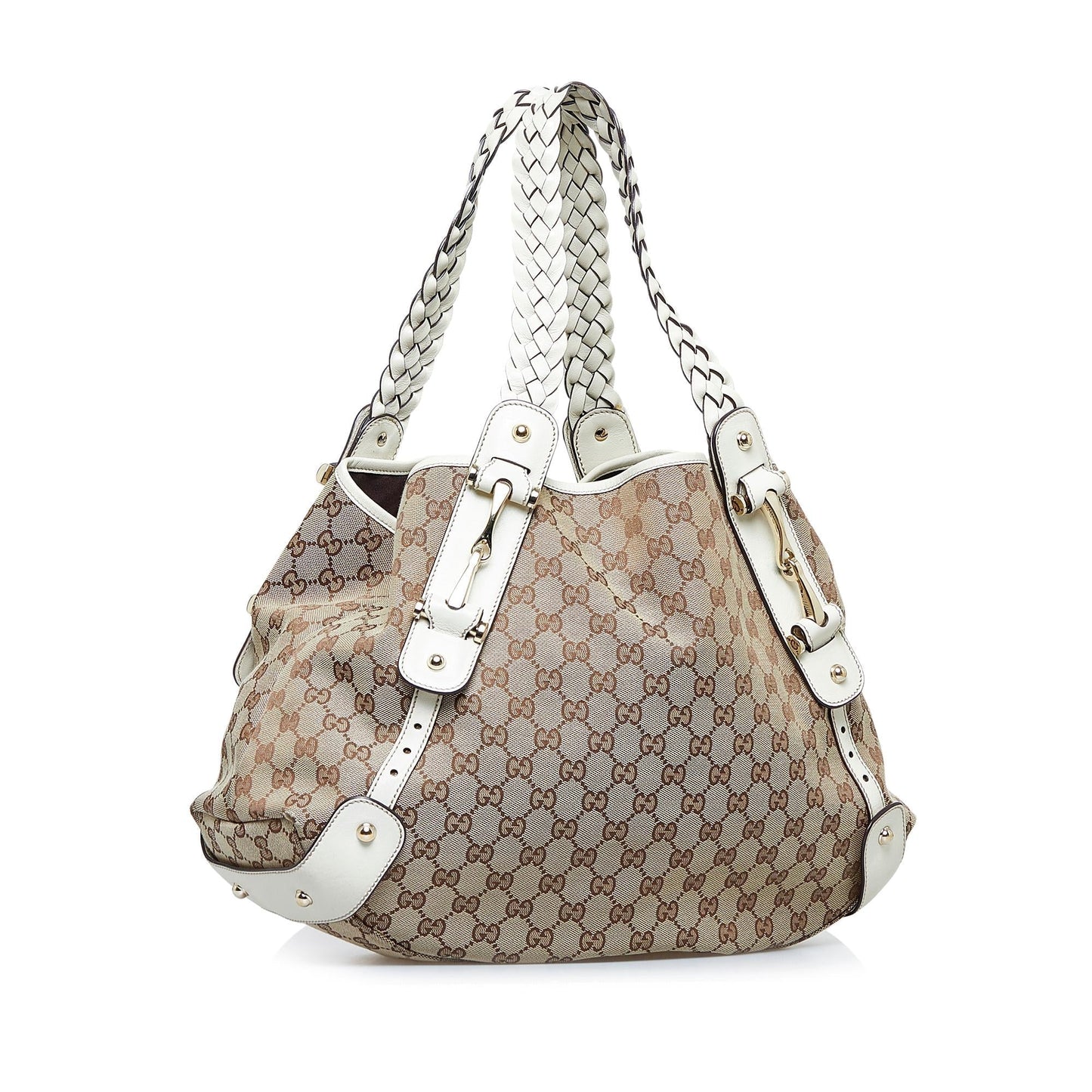 Gucci GG Pelham SHG-UIlvok Canvas Brown Shoulder Bag