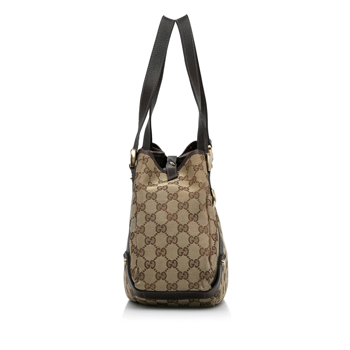 Gucci GG Pelham SHG-YBXEJw Canvas Brown Shoulder Bag