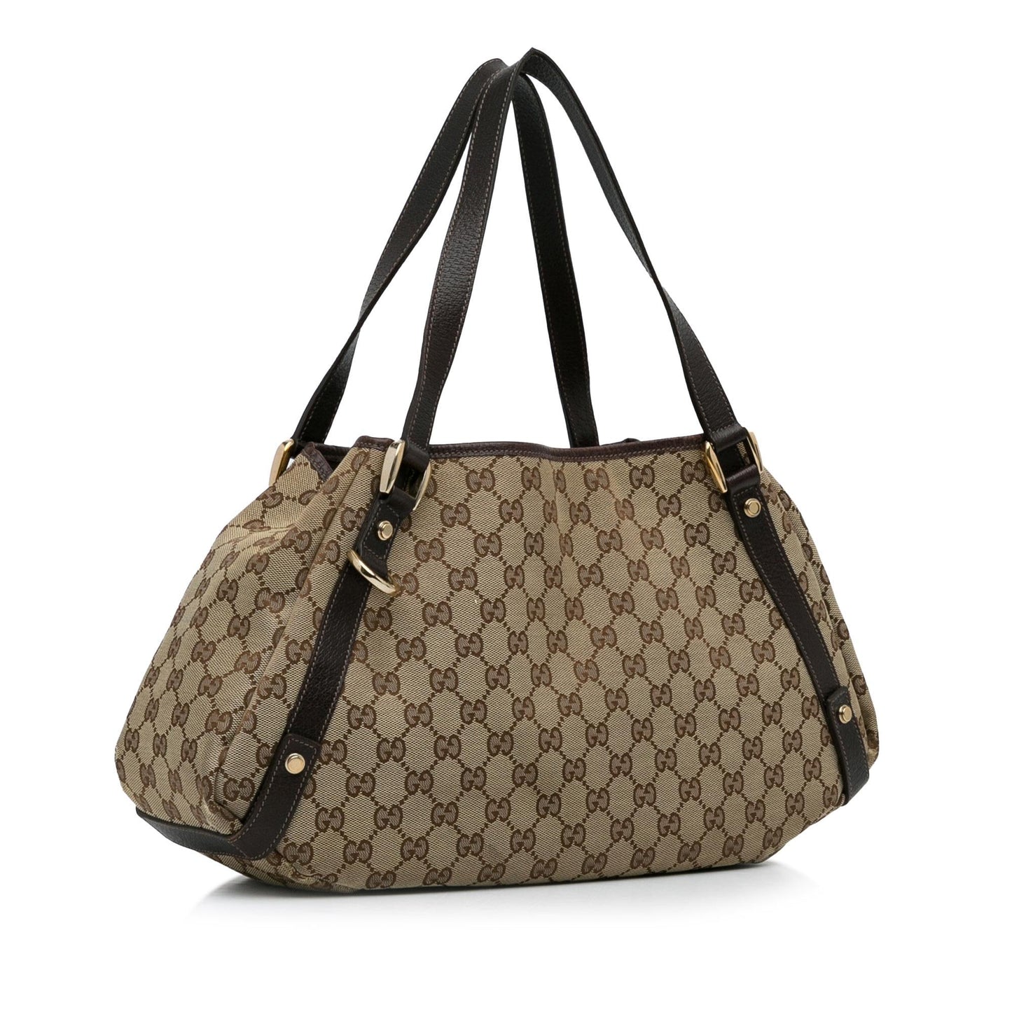 Gucci GG Pelham SHG-YBXEJw Canvas Brown Shoulder Bag