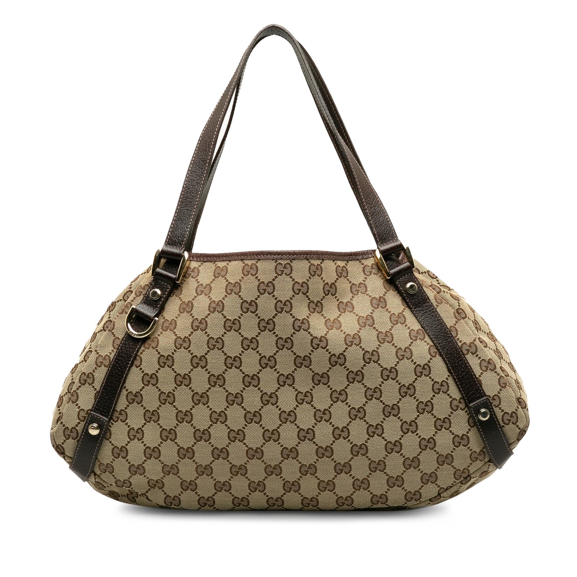 Gucci GG Pelham SHG-QRUrdd Canvas Brown Shoulder Bag