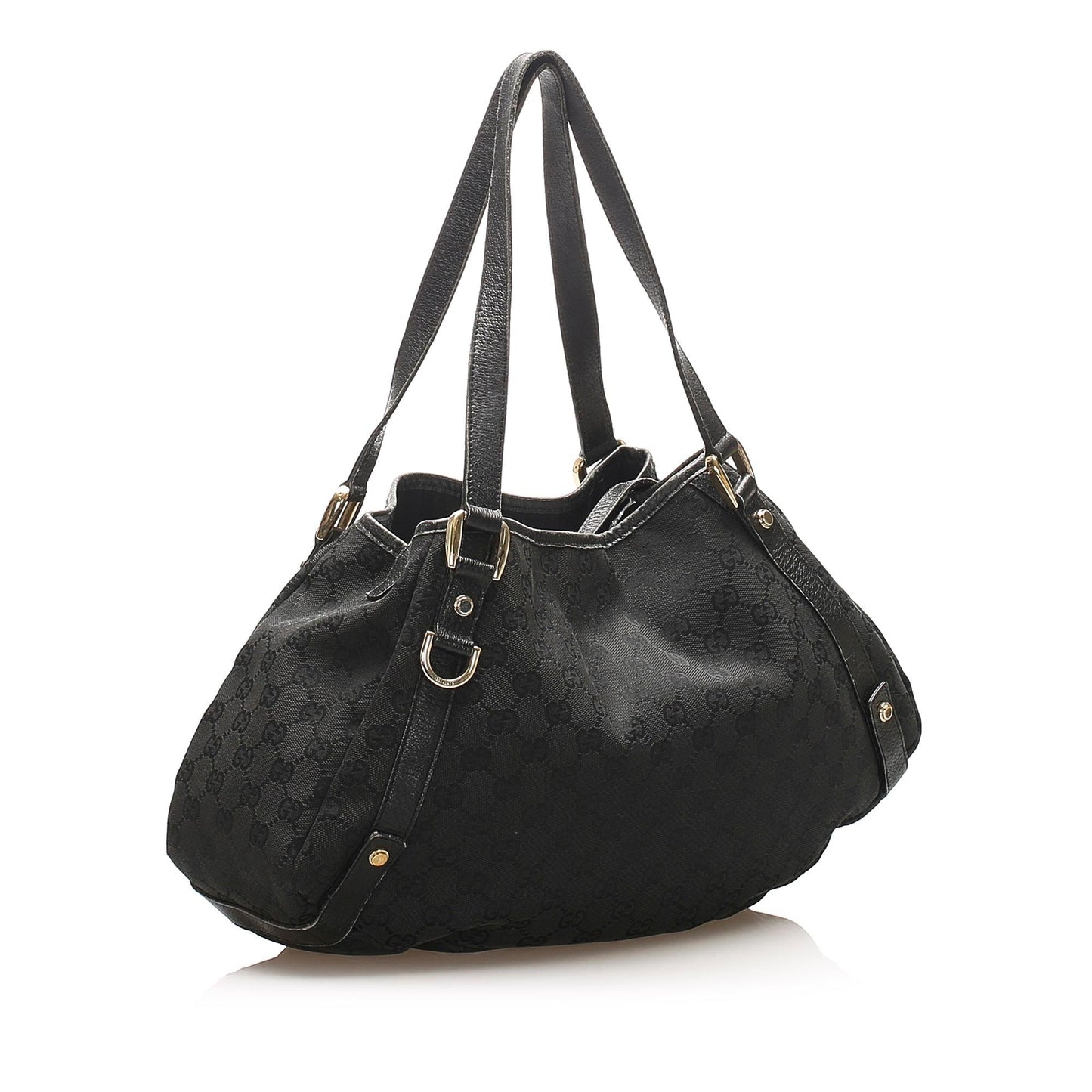 Gucci GG Pelham SHG Canvas Black Tote Bag