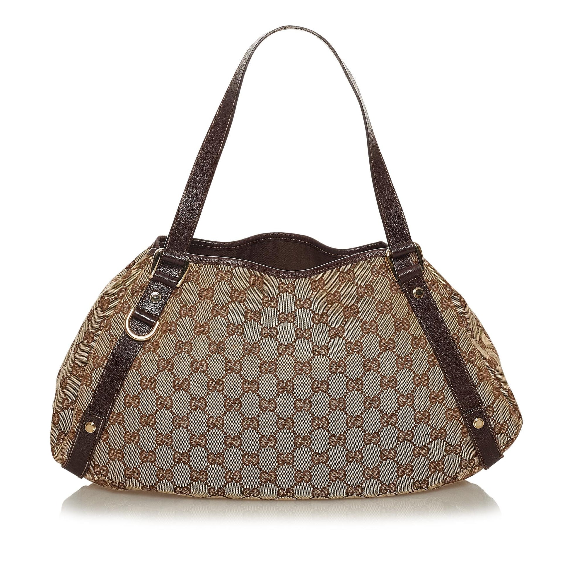 Gucci GG Pelham SHG Canvas Brown Tote Bag Bag Shg