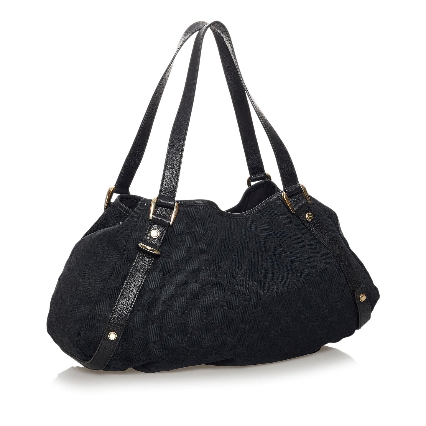 Gucci GG Pelham SHG Canvas Black Tote Bag Bag Shg