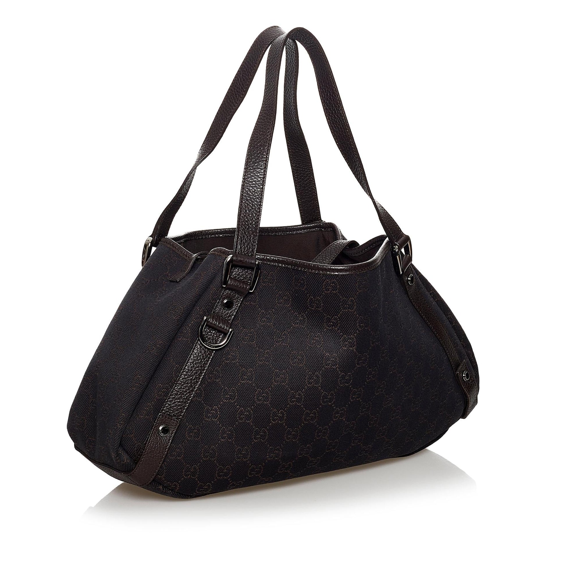 Gucci GG Pelham SHG Canvas Brown Tote Bag 4