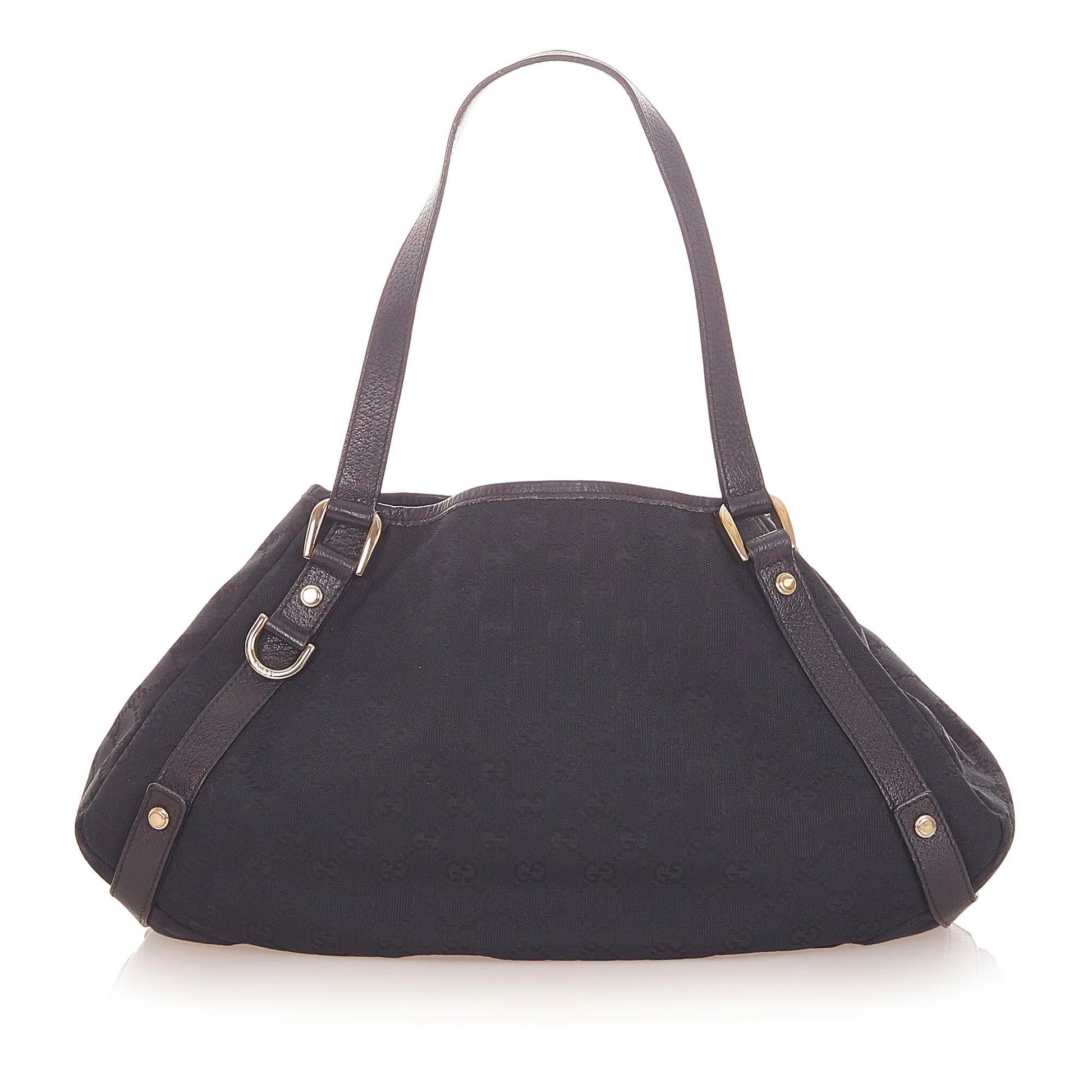 Gucci GG Pelham SHG Canvas Black Tote Bag 3