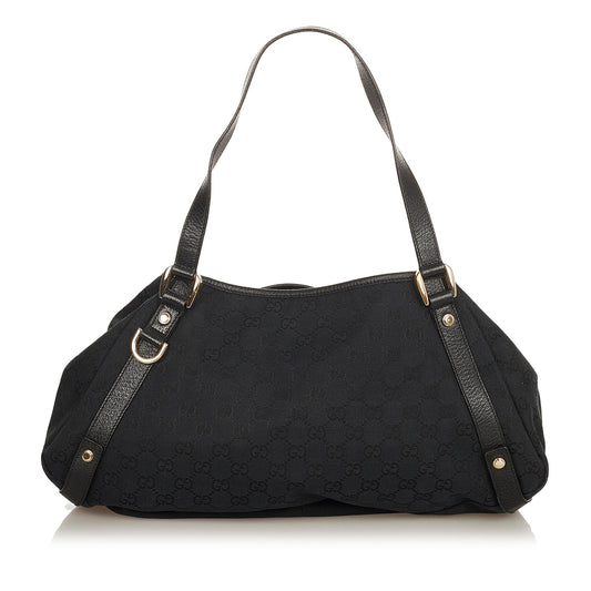 Gucci GG Pelham SHG Canvas Black Tote Bag 5