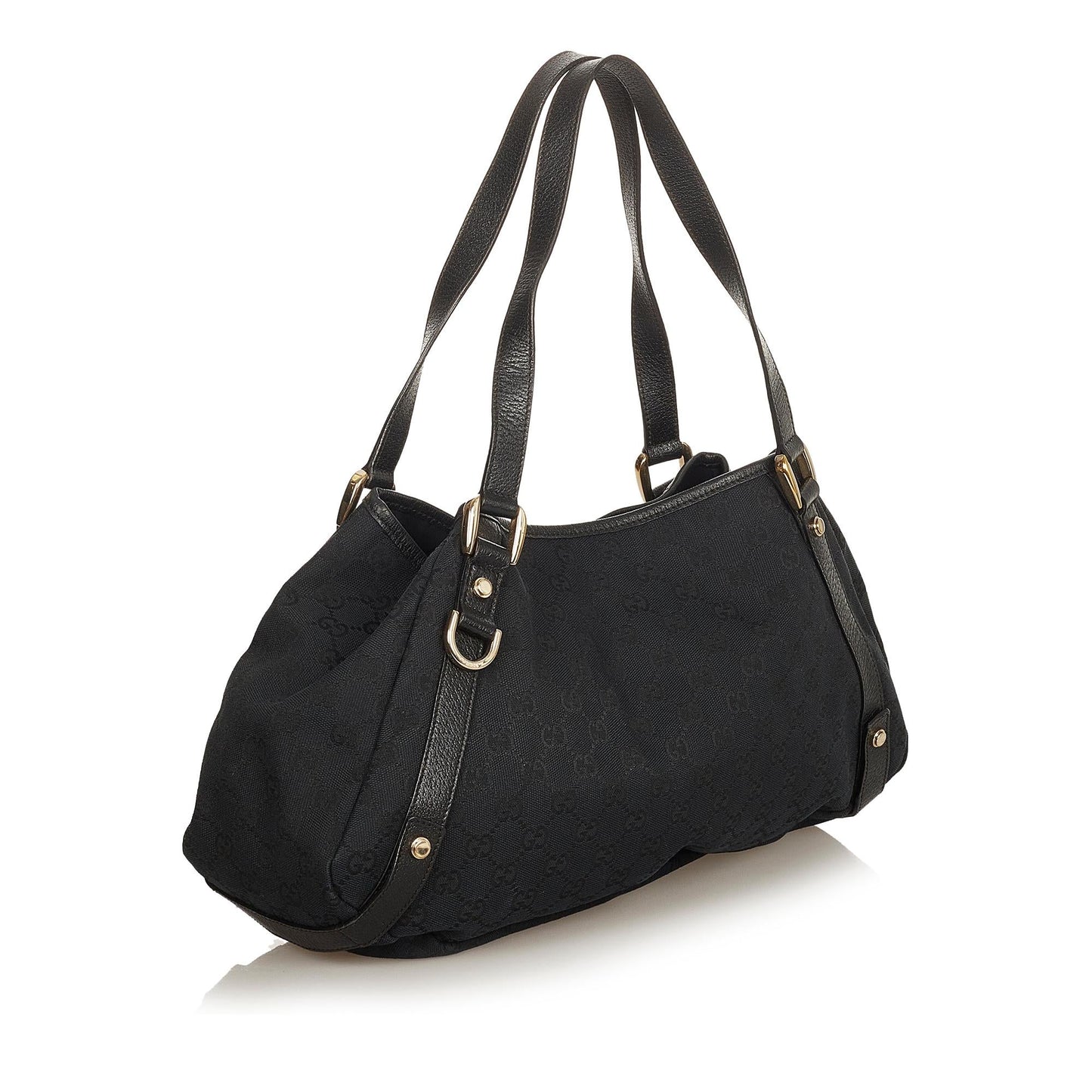 Gucci GG Pelham SHG Canvas Black Tote Bag 5