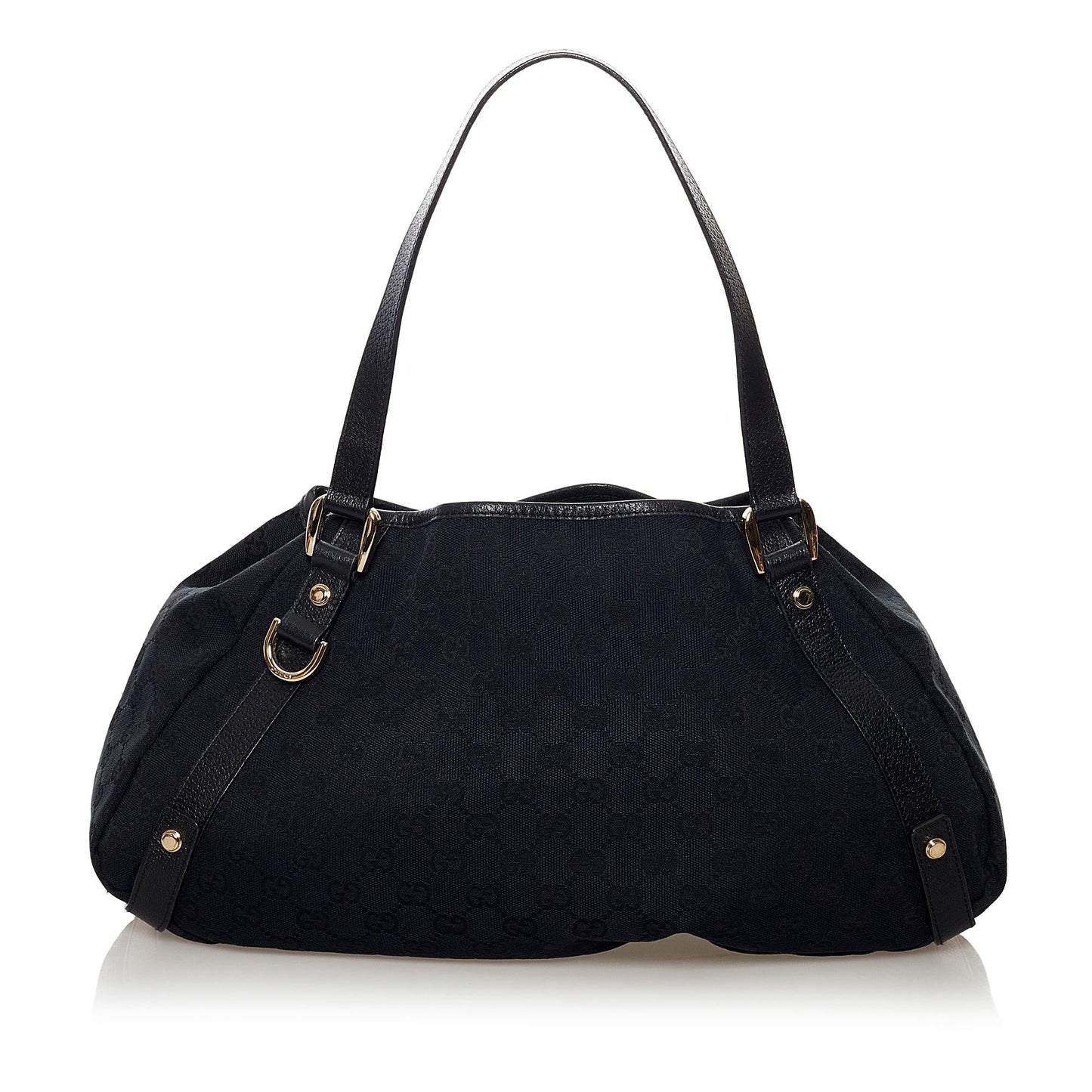 Gucci GG Pelham SHG Canvas Black Tote Bag 6
