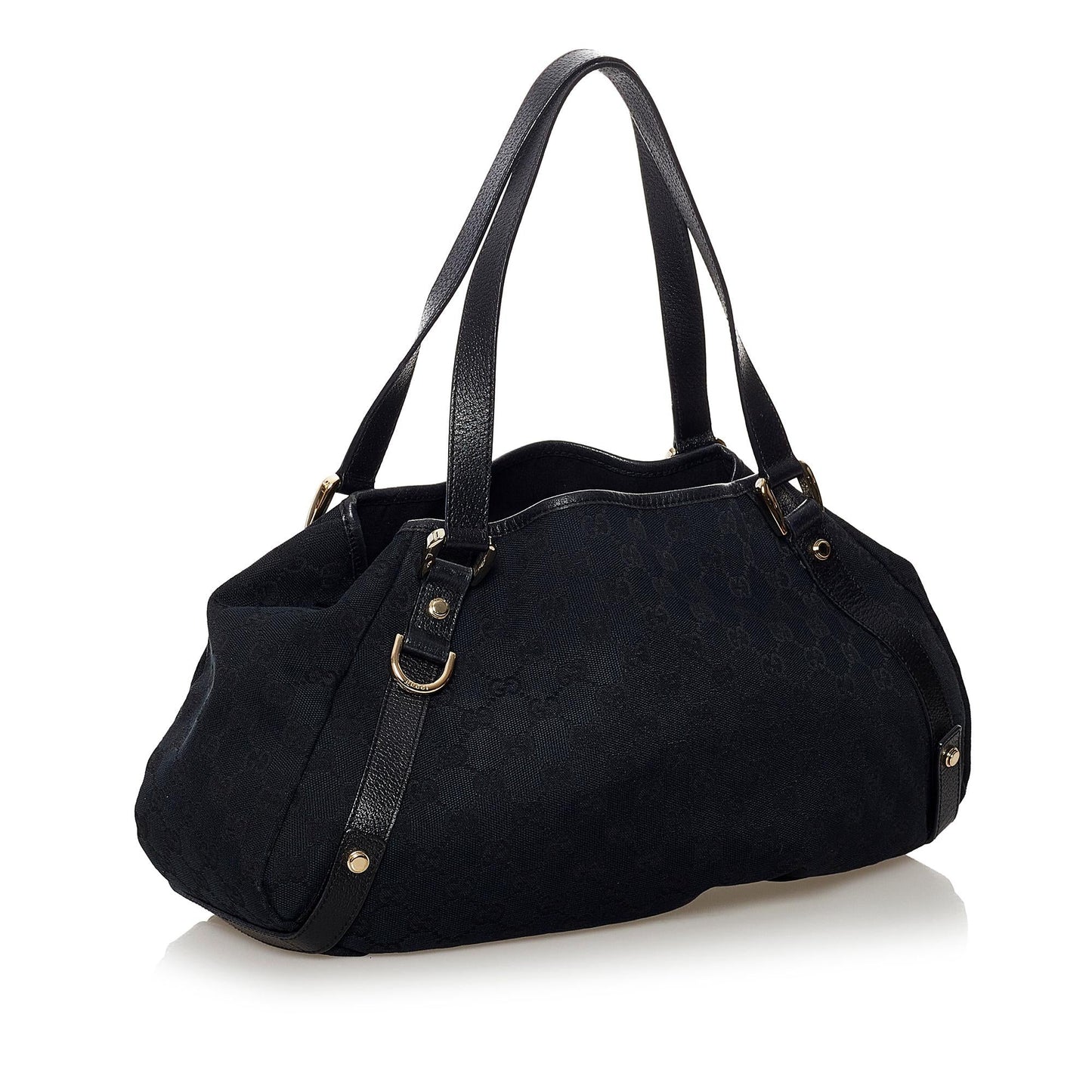 Gucci GG Pelham SHG Canvas Black Tote Bag 6