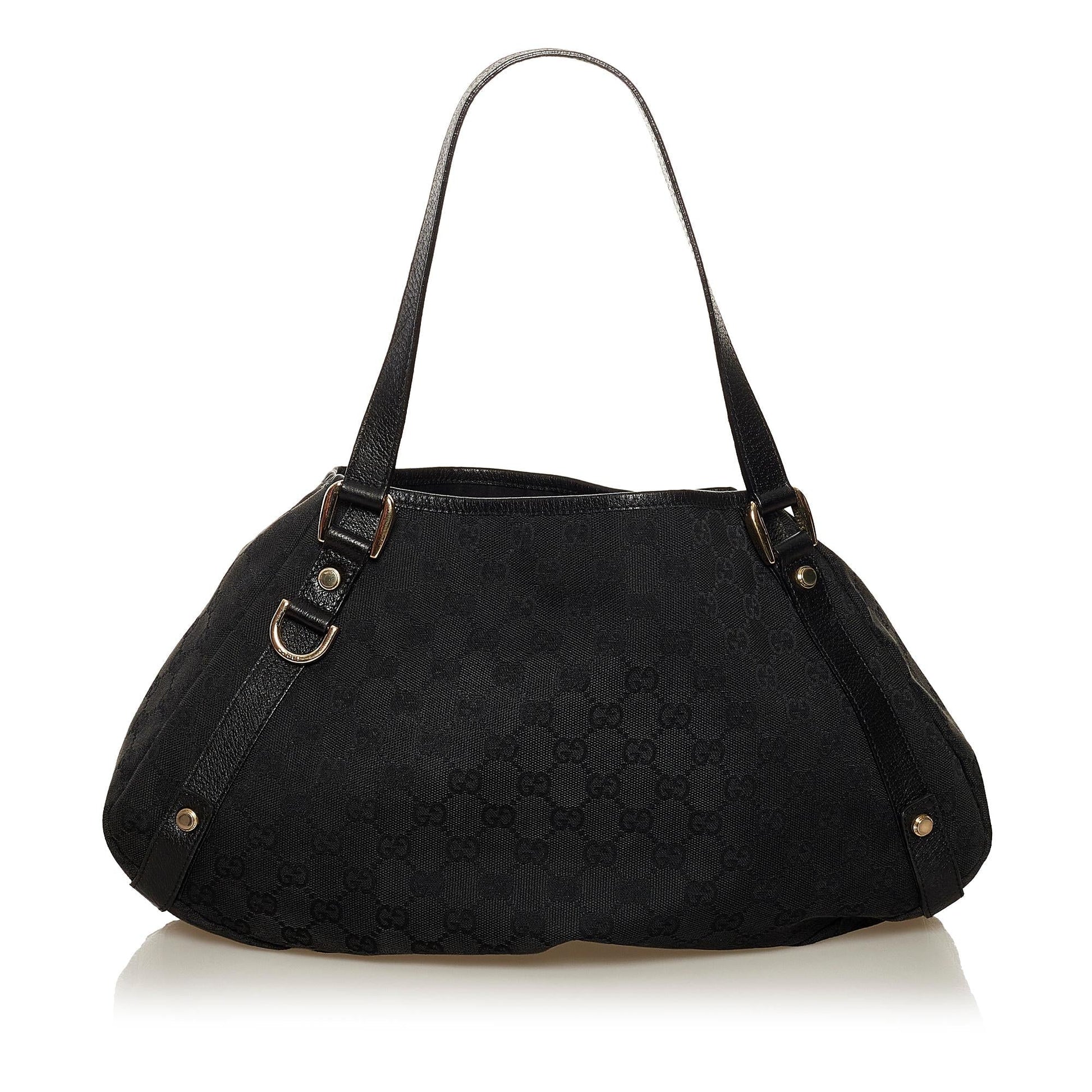 Gucci GG Pelham SHG Canvas Black Shoulder Bag Pelham Shg
