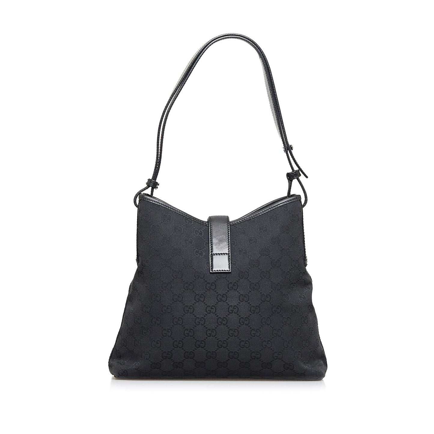 Gucci GG Piston SHG-UpkBKi Canvas Black Shoulder Bag