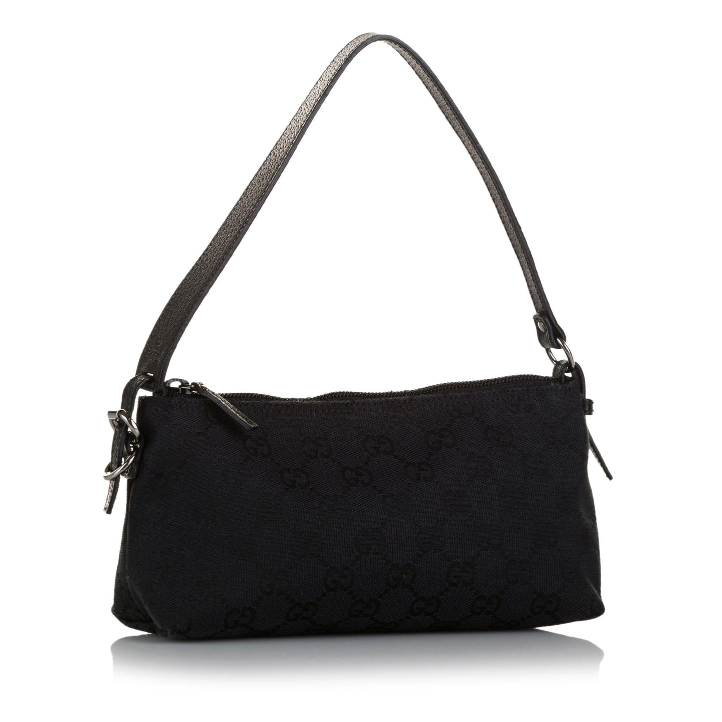 Gucci GG Pochette SHG Canvas Black Handbag