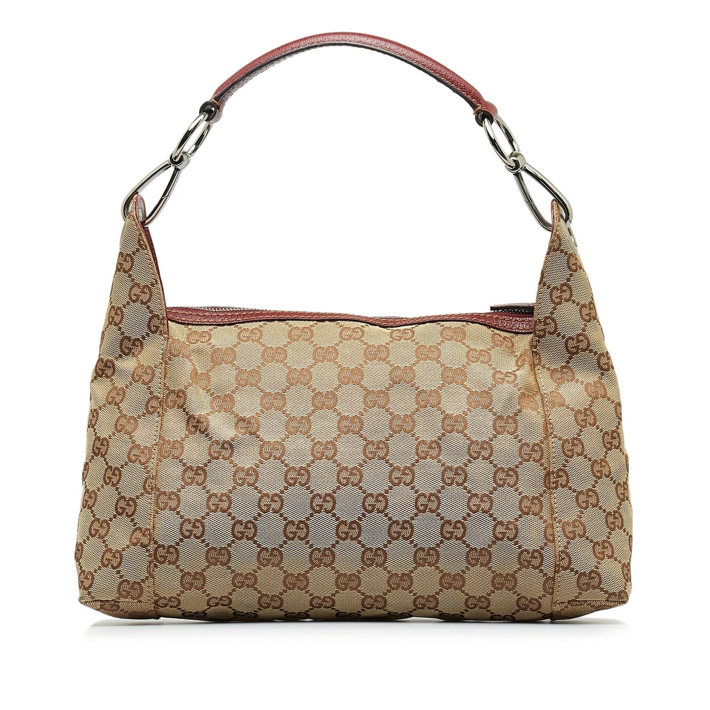 Gucci GG Pop SHG-uQwJc8 Canvas Calf Brown Satchel Bag