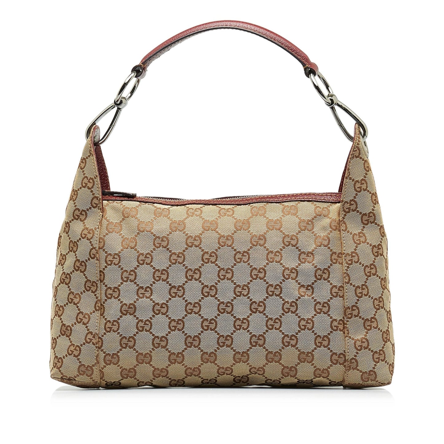 Gucci GG Pop SHG-uQwJc8 Canvas Calf Brown Satchel Bag