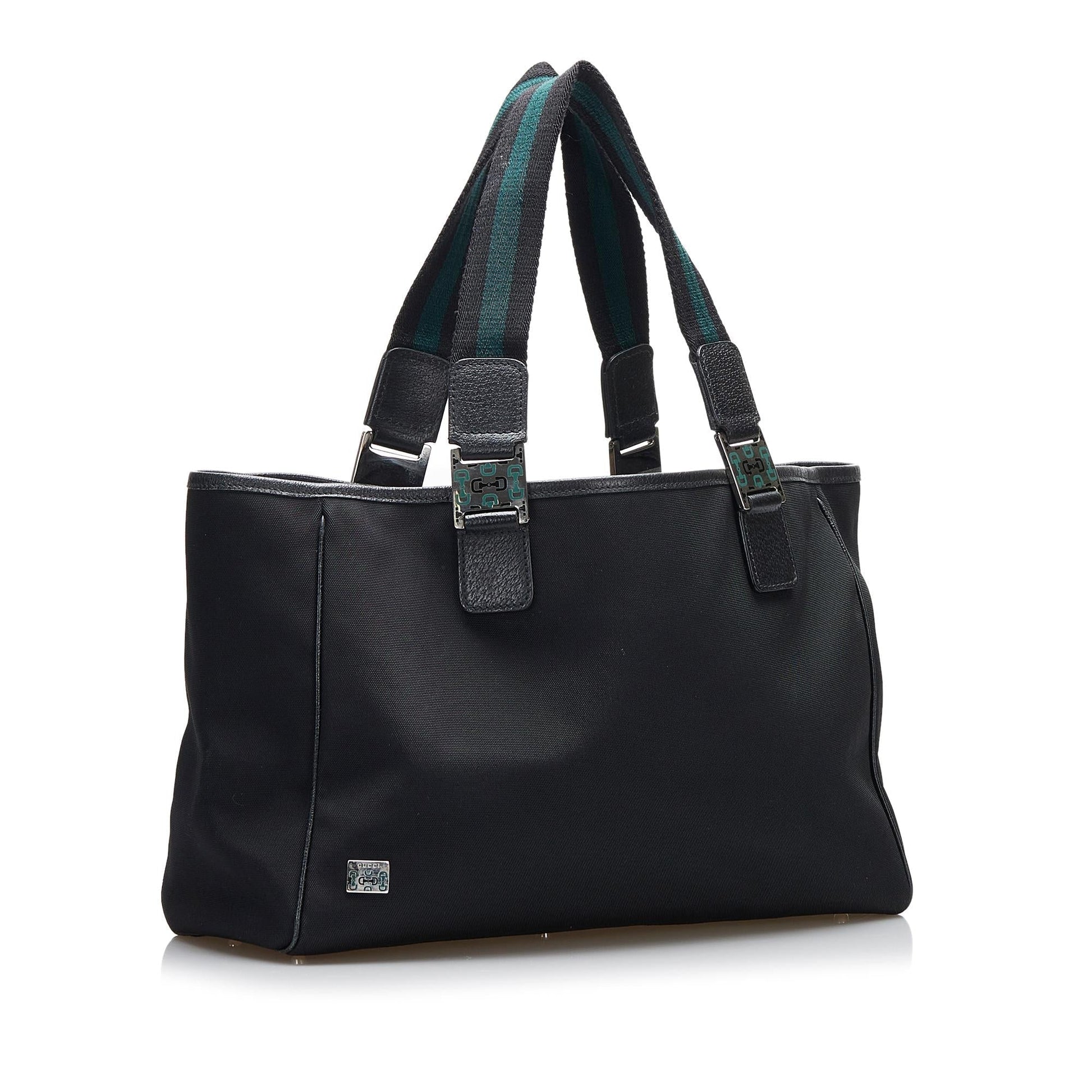 Gucci GG Pop SHG-jjONND Canvas Calf Black Tote Bag