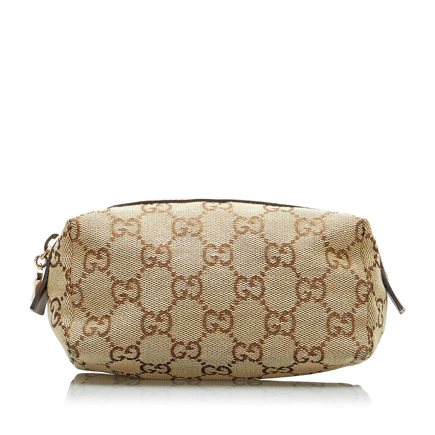 Gucci GG Pouch SHG-r3KPhH Canvas Brown Handbag