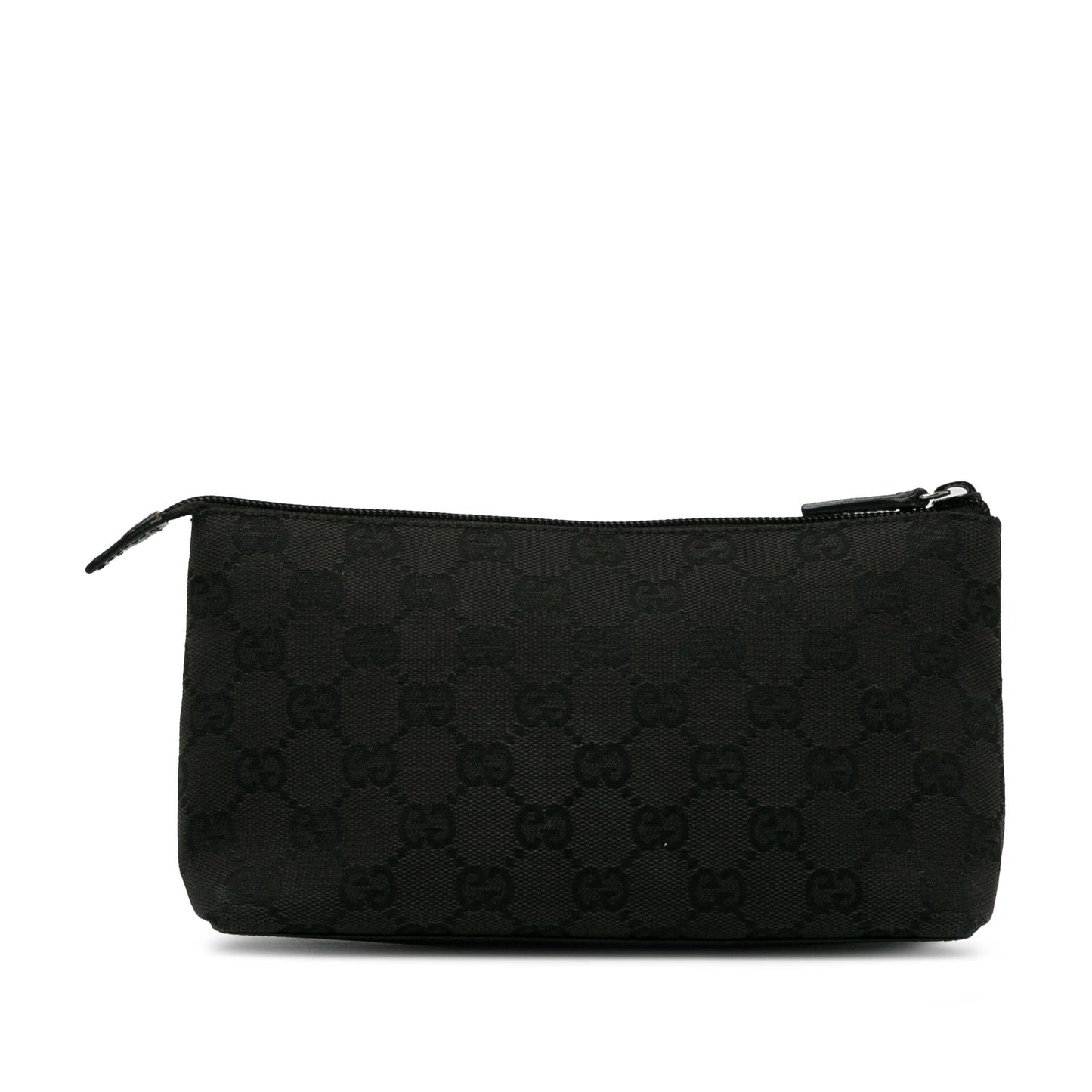 Gucci GG Pouch SHG-bbTAUq Canvas Black Handbag
