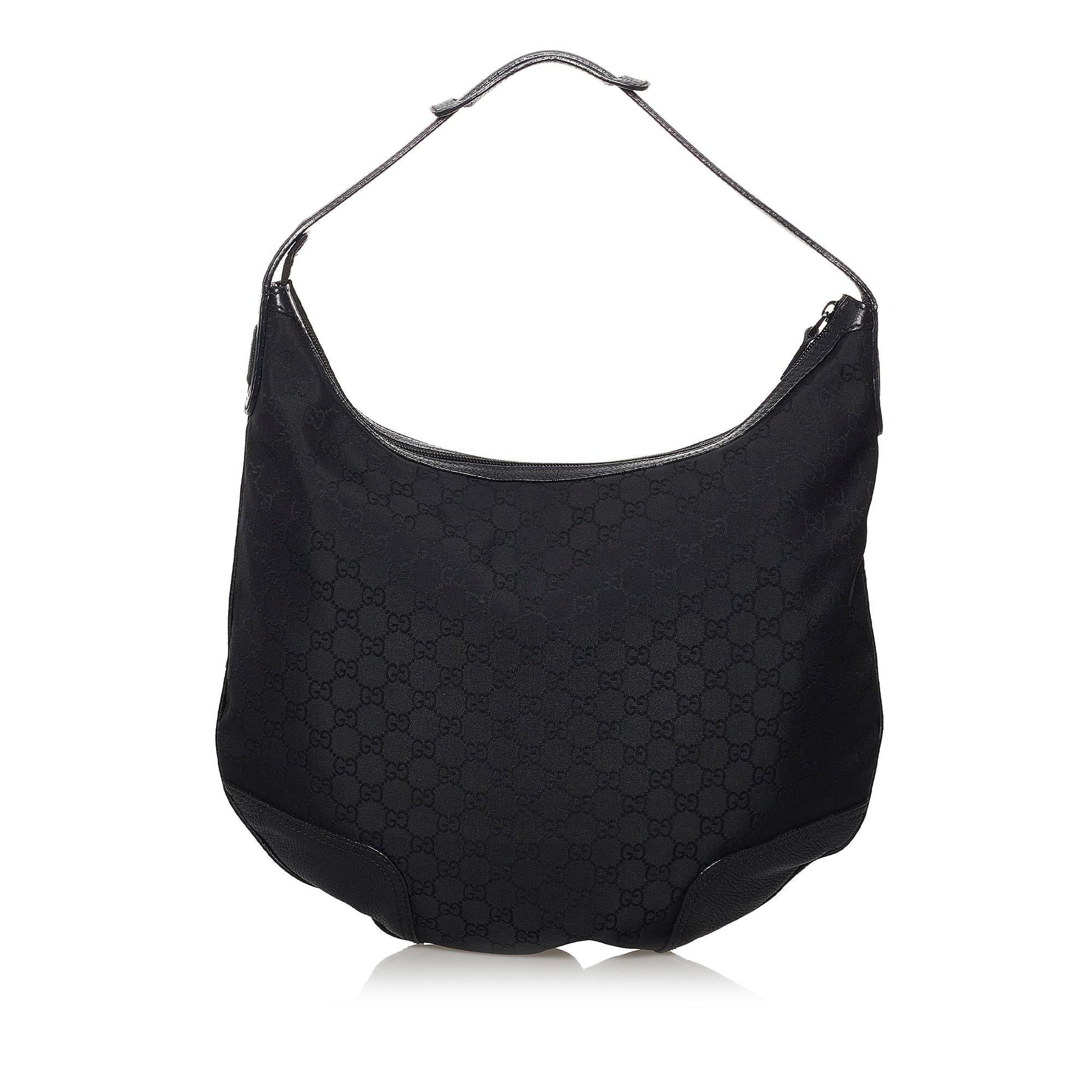 Gucci GG Princy SHG Canvas Black Shoulder Bag 4