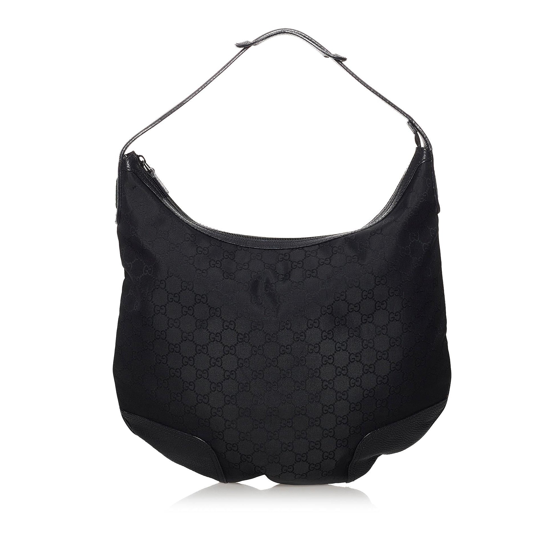 Gucci GG Princy SHG Canvas Black Shoulder Bag 4