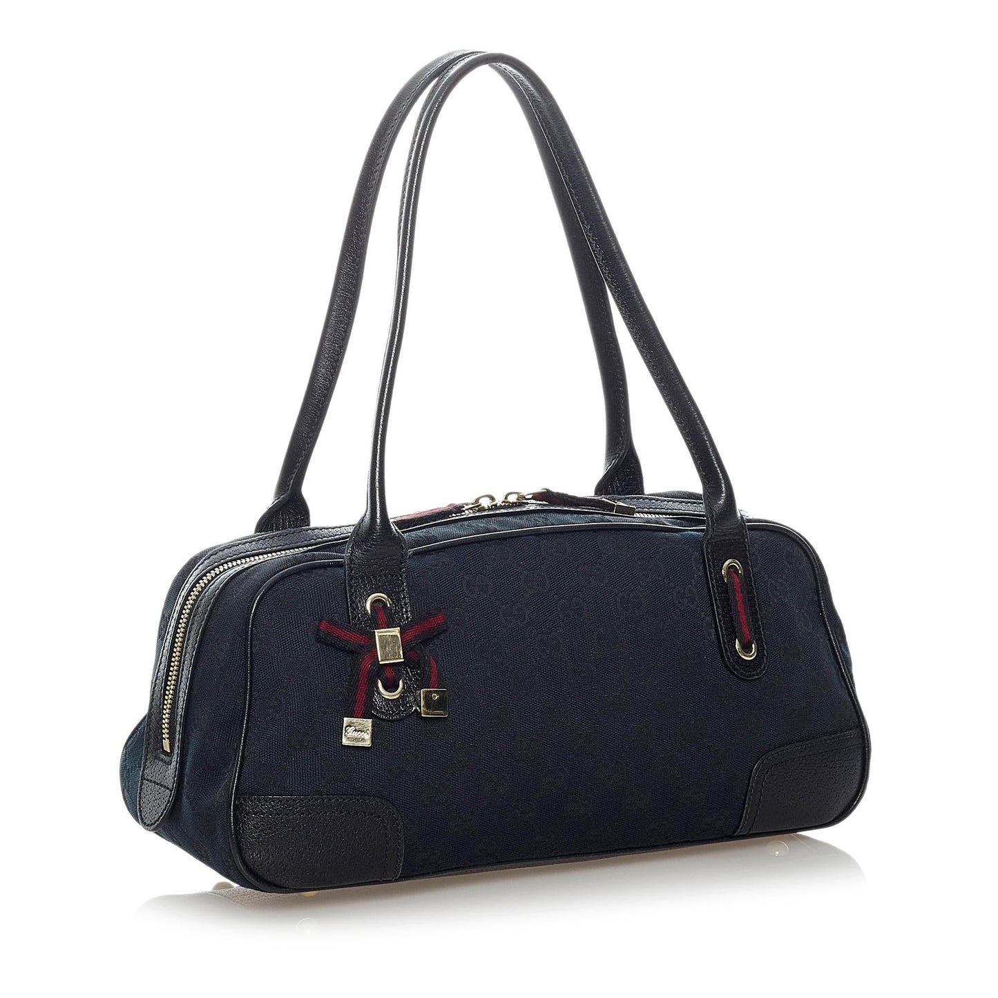 Gucci GG Princy SHG Canvas Black Shoulder Bag 5