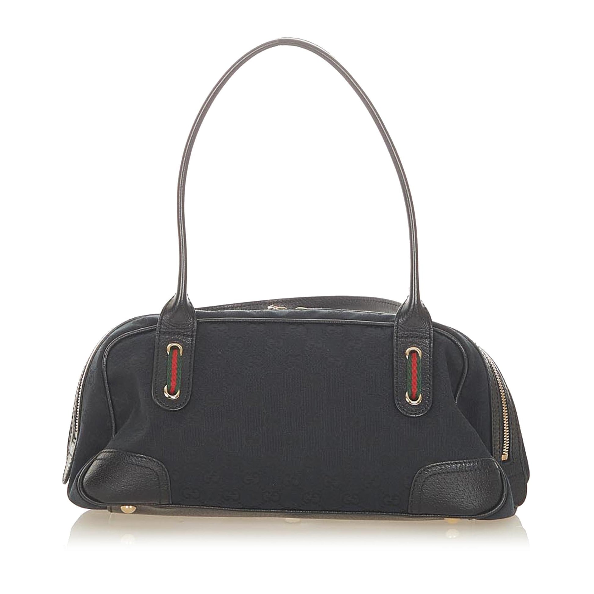 Gucci GG Princy SHG Canvas Black Shoulder Bag 7