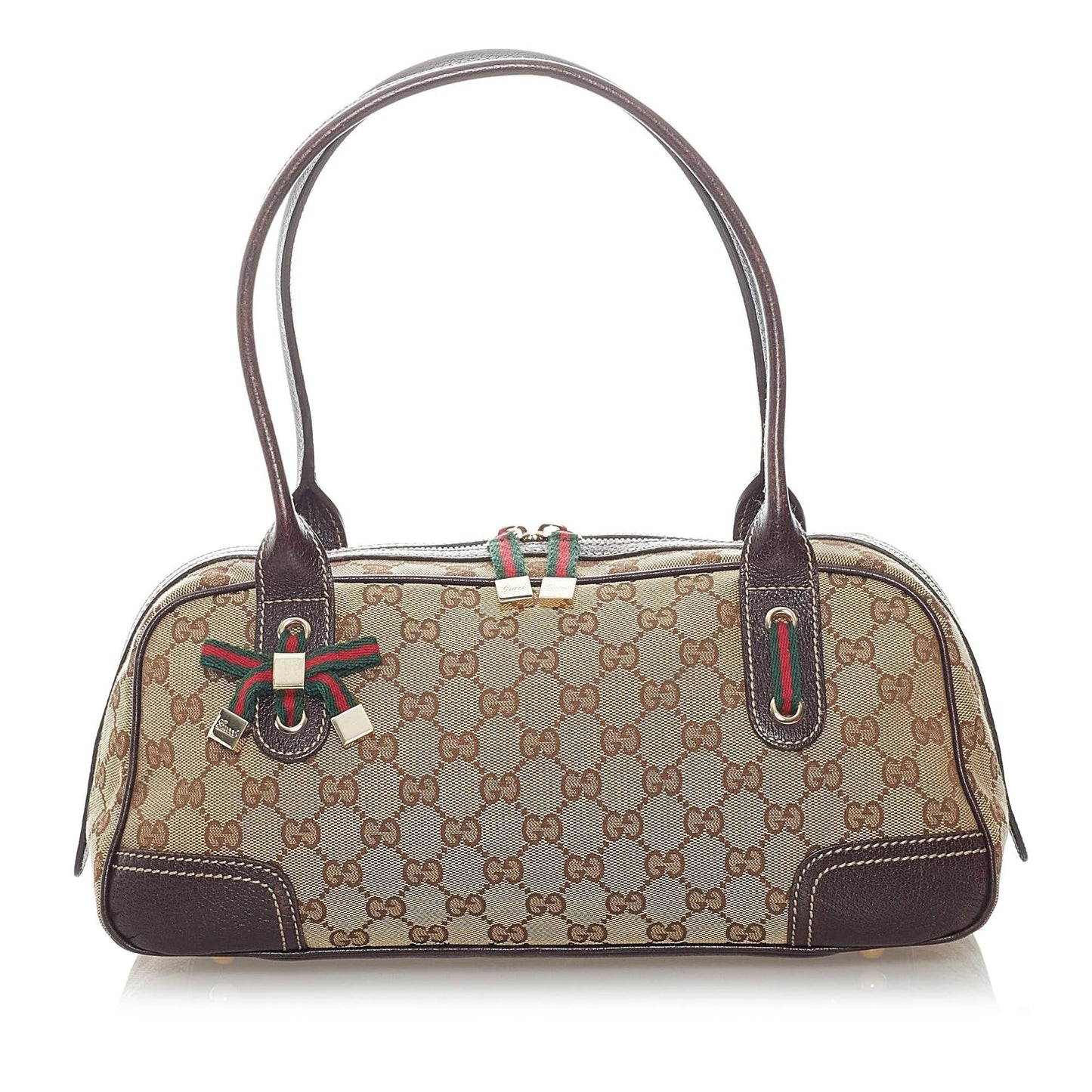 Gucci GG Princy SHG Canvas Brown Shoulder Bag 8
