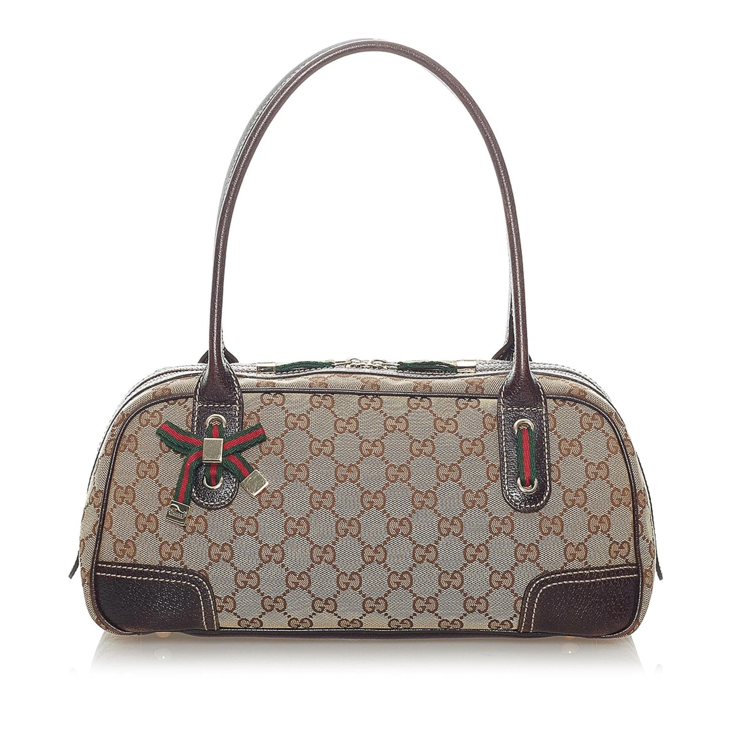 Gucci GG Princy SHG Canvas Brown Shoulder Bag 9