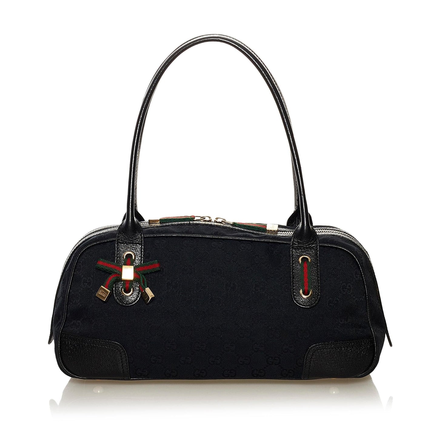 Gucci GG Princy SHG Canvas Black Shoulder Bag