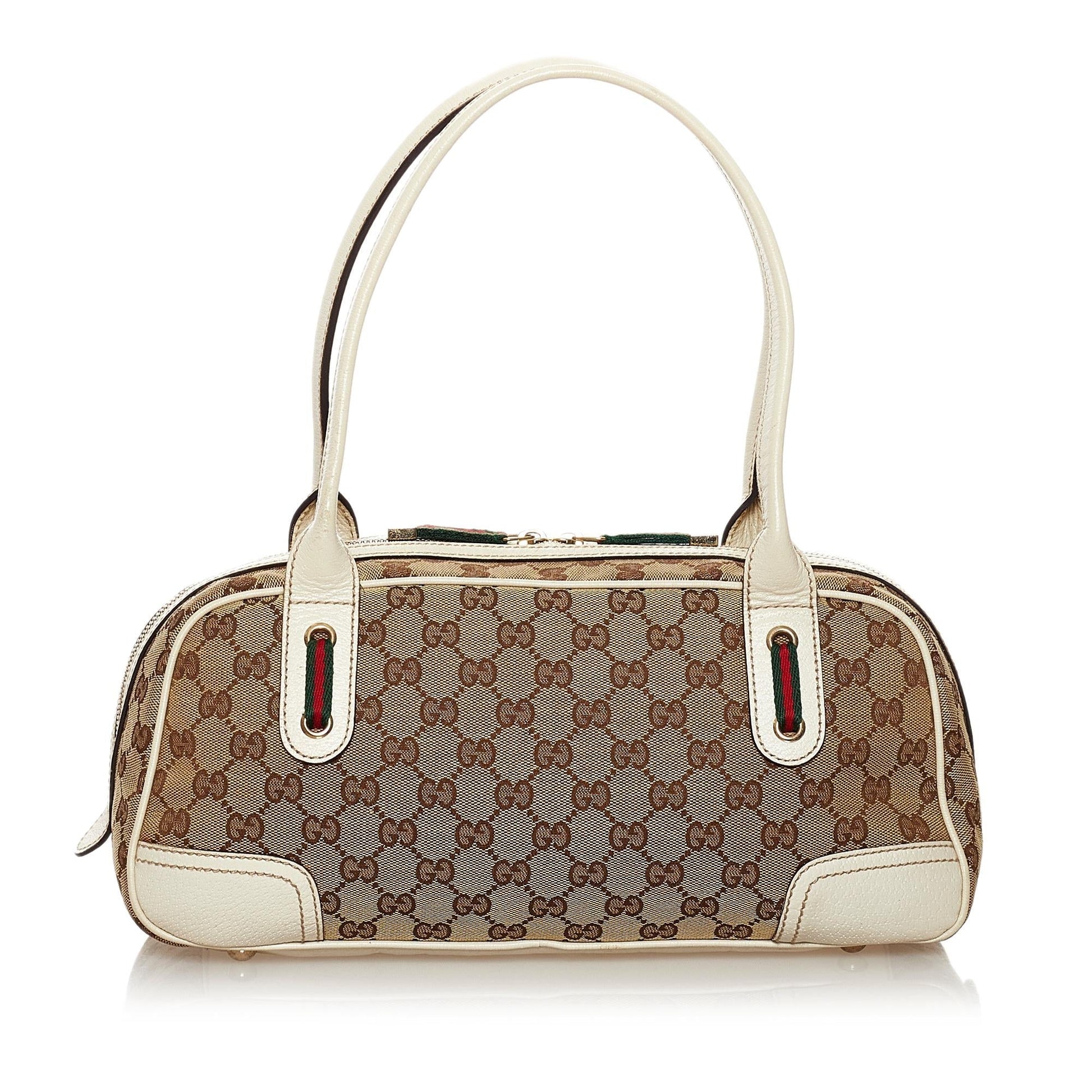 Gucci GG Princy SHG Canvas Brown Shoulder Bag 3