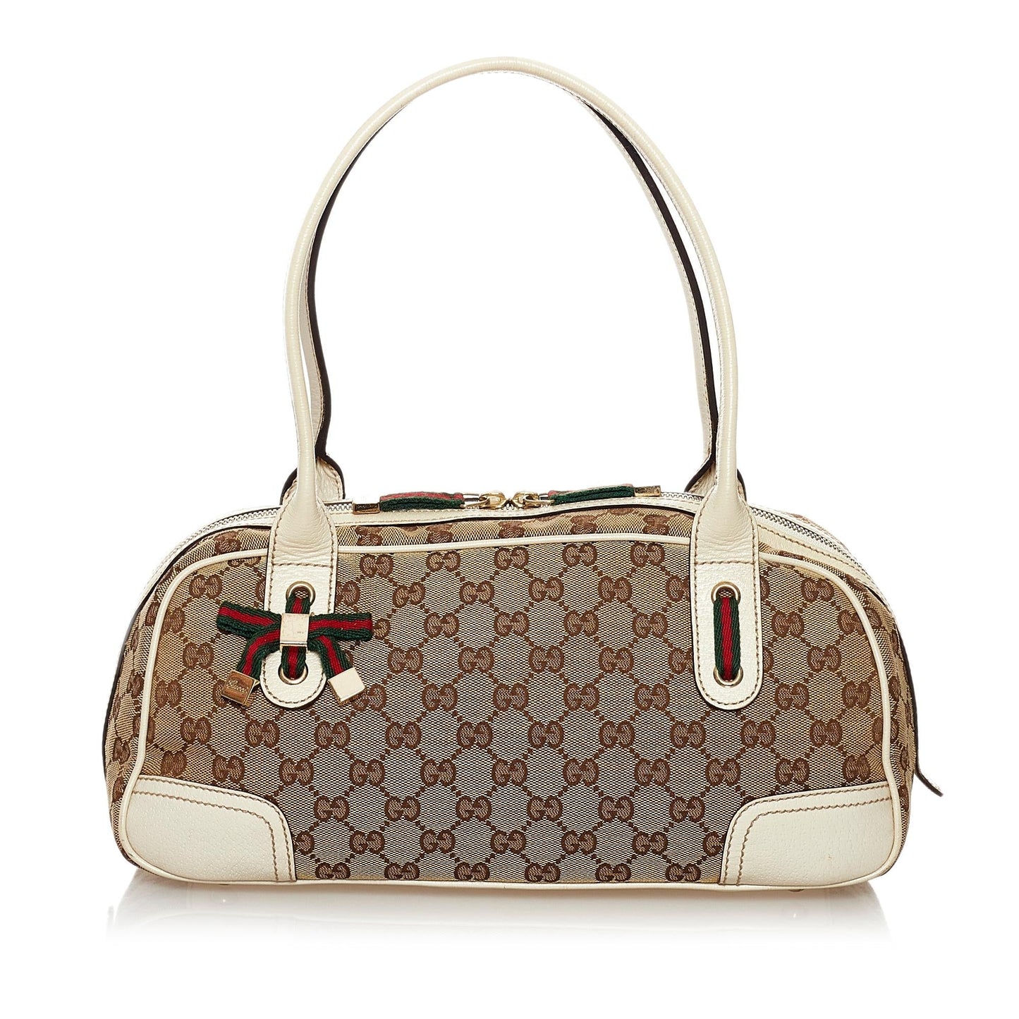 Gucci GG Princy SHG Canvas Brown Shoulder Bag 3