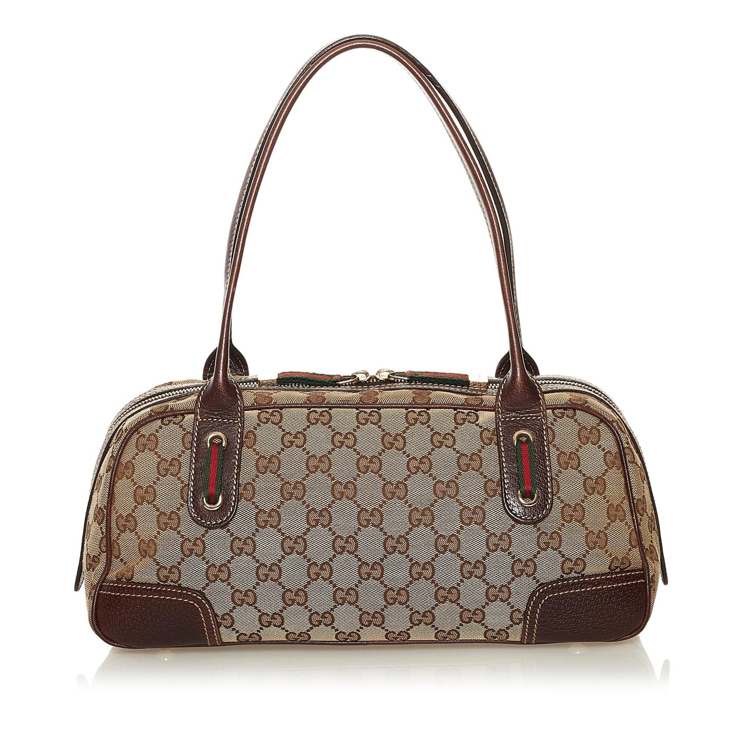 Gucci GG Princy SHG Canvas Brown Shoulder Bag 4
