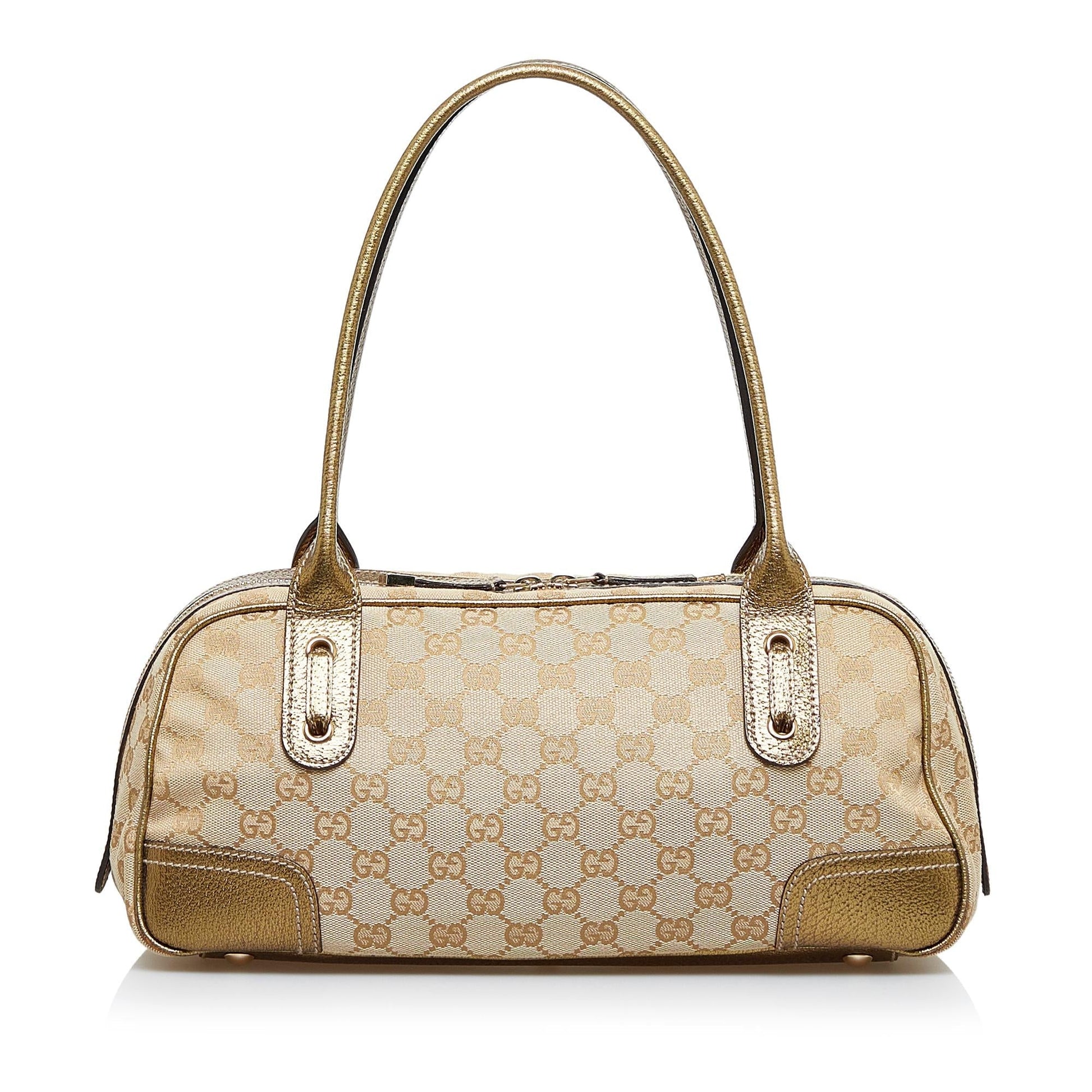 Gucci GG Princy SHG-BFVHDN Canvas Brown Shoulder Bag