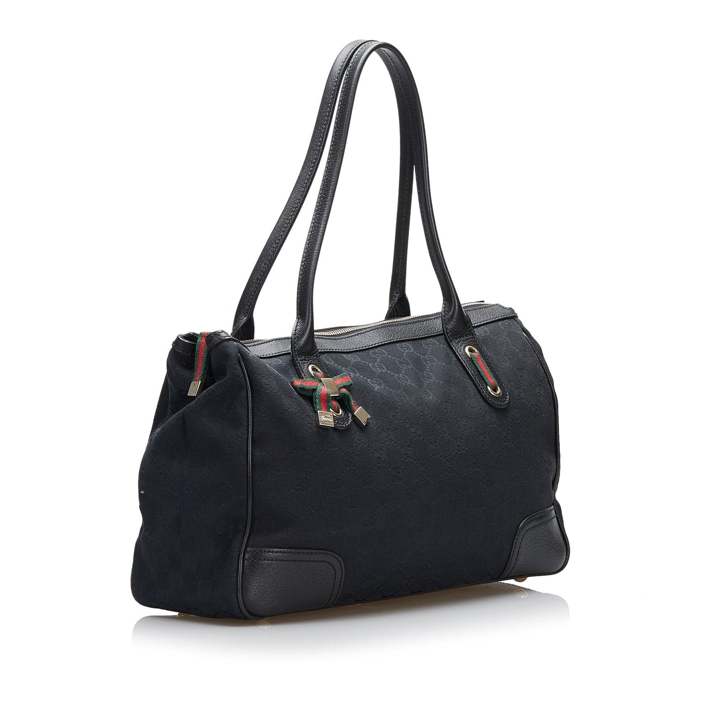 Gucci GG Princy SHG-k9caZm Canvas Black Shoulder Bag