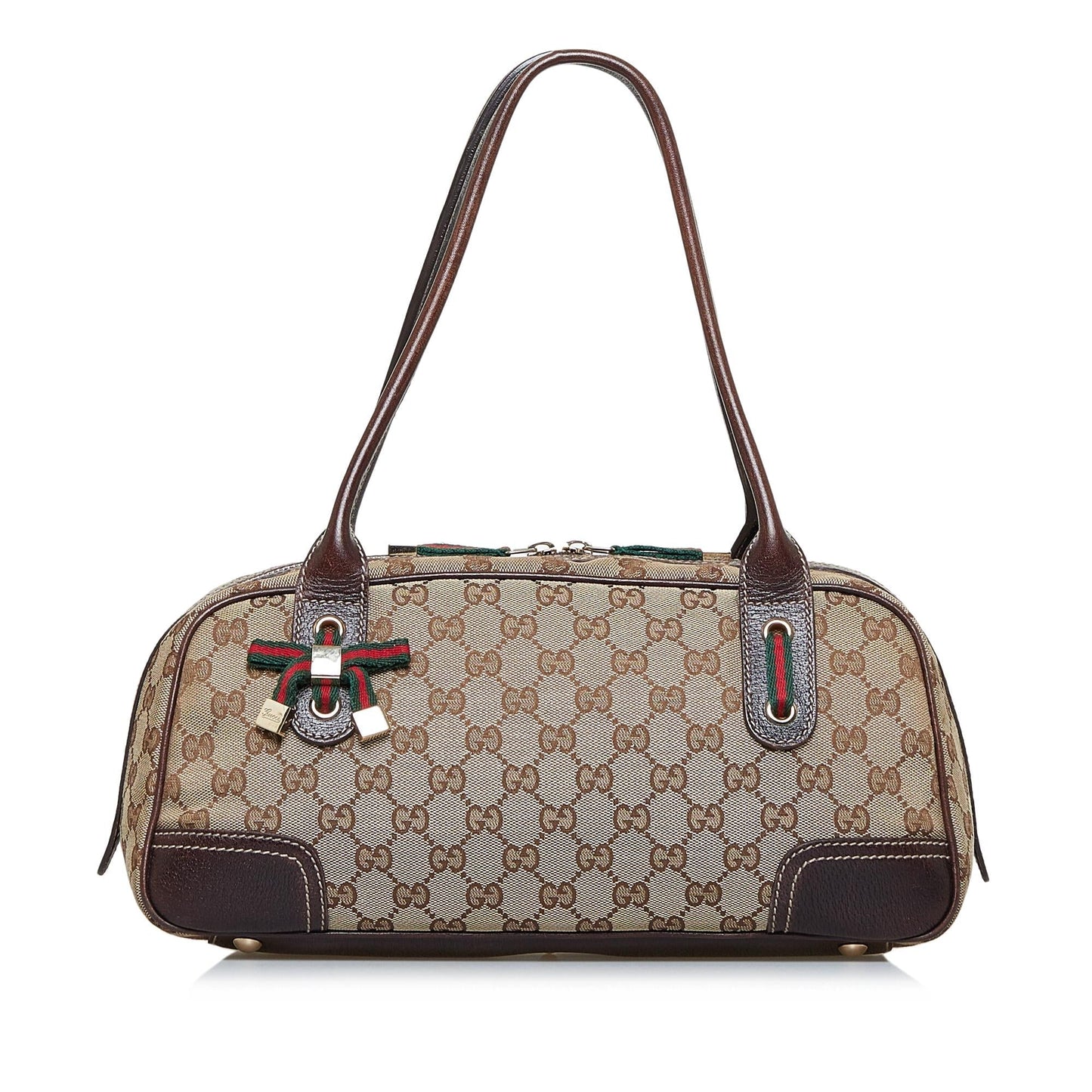 Gucci GG Princy SHG-Qh9zcR Canvas Brown Shoulder Bag
