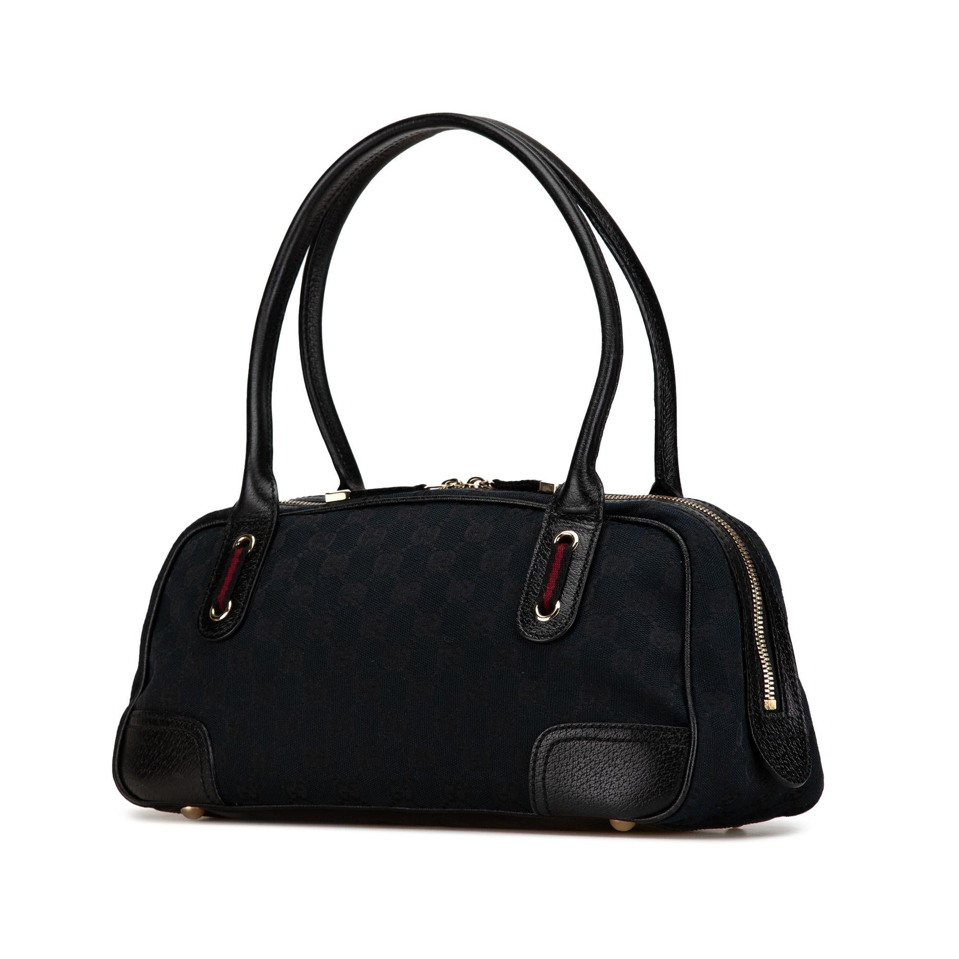 Gucci GG Princy SHG-ki1k1o Canvas Black Shoulder Bag