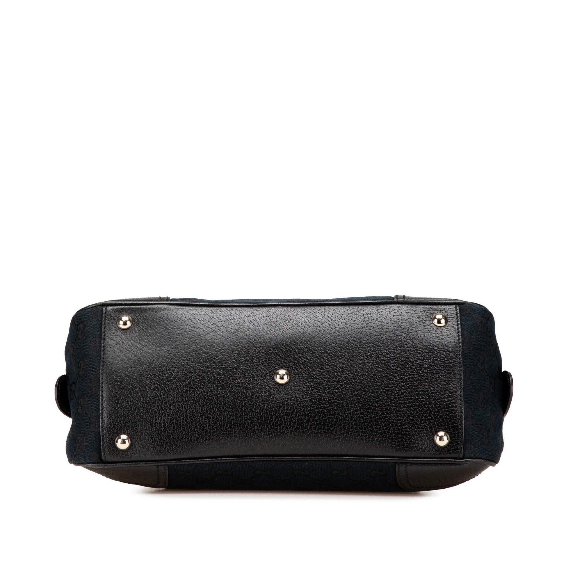 Gucci GG Princy Canvas Black Shoulder Bag