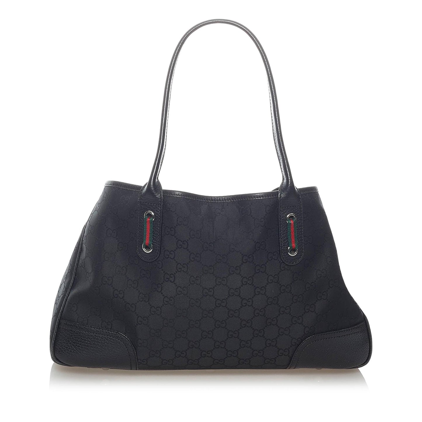 Gucci GG Princy SHG Canvas Black Tote Bag Bag Shg