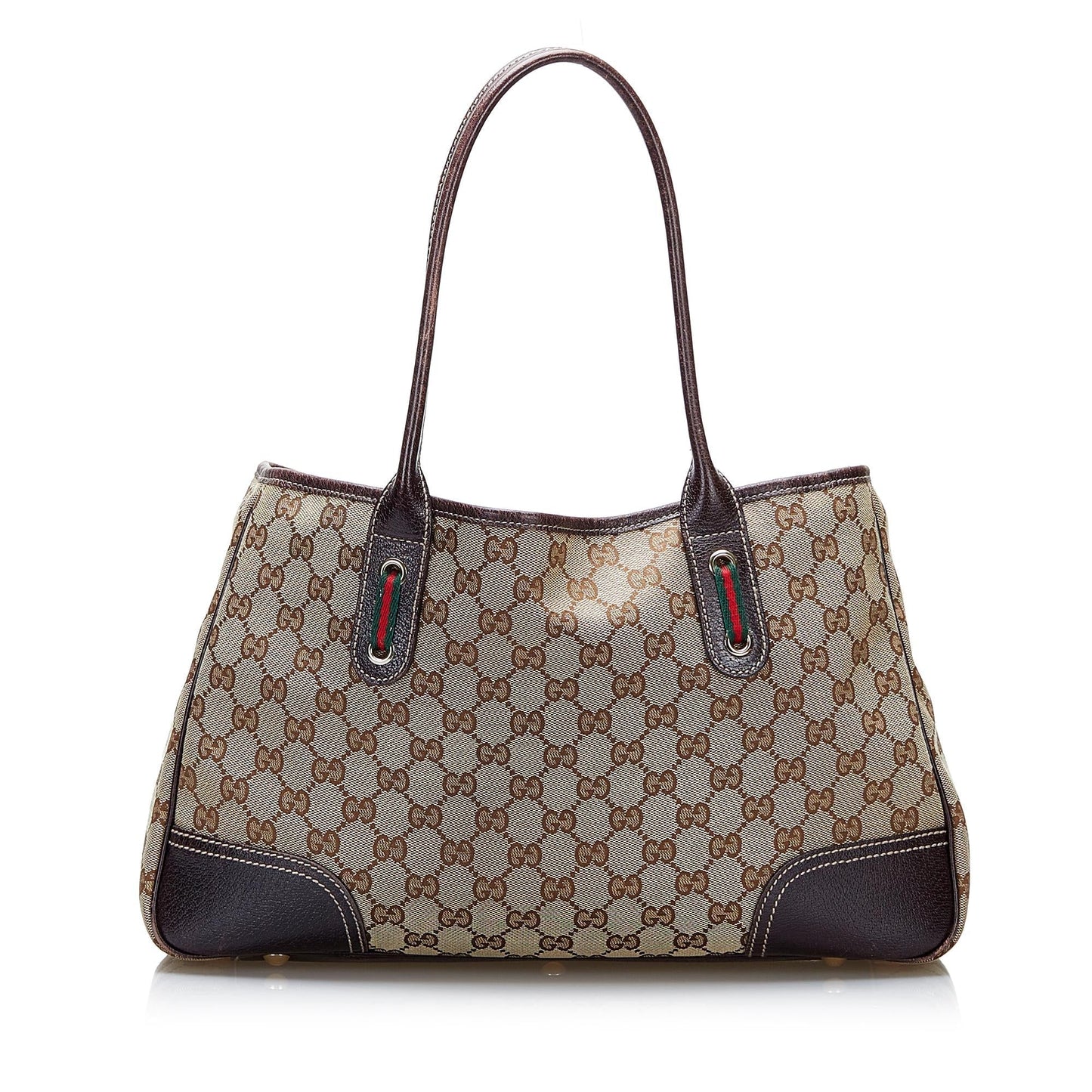 Gucci GG Princy SHG-NumBEo Canvas Brown Tote Bag