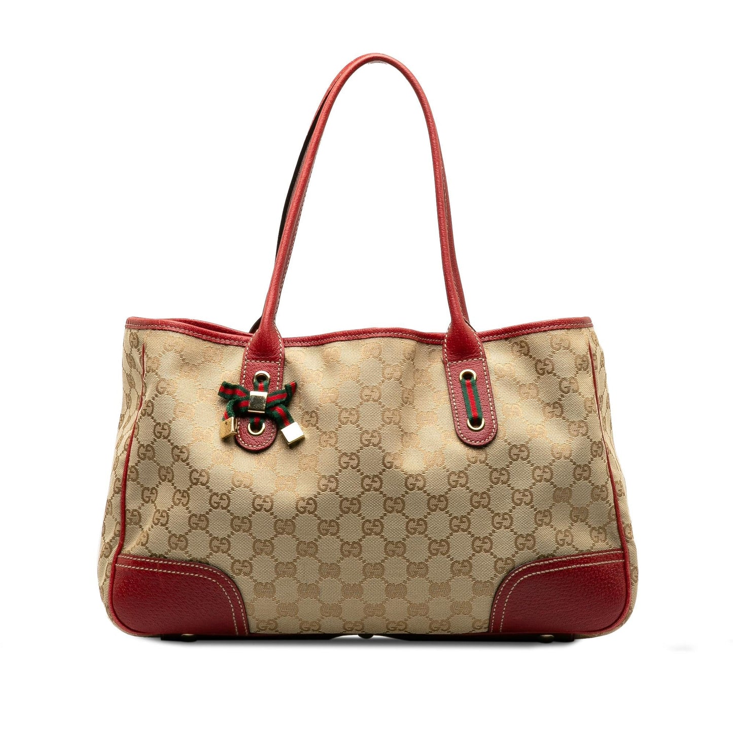Gucci GG Princy SHG-Xoxkv8 Canvas Brown Tote Bag