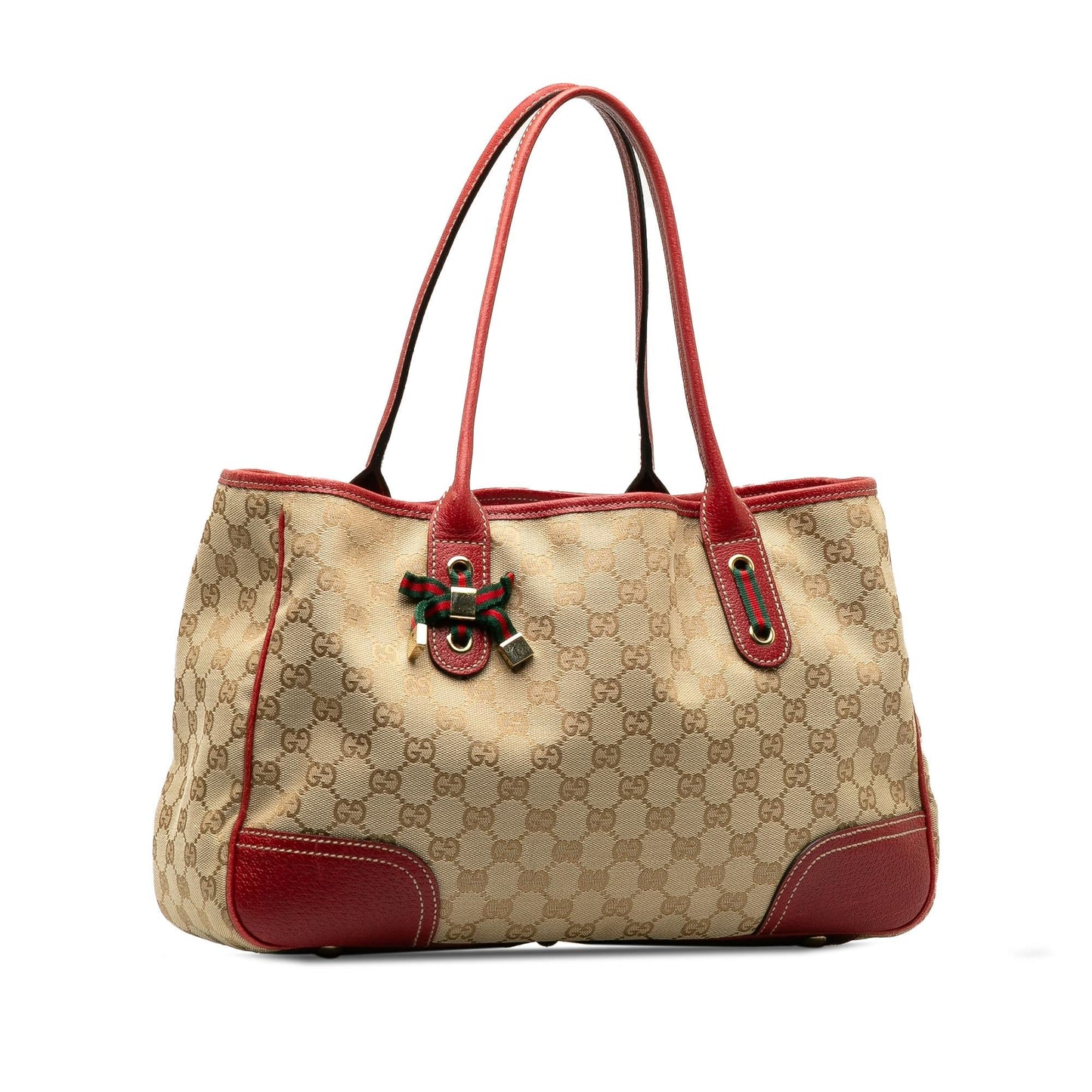 Gucci GG Princy SHG-Xoxkv8 Canvas Brown Tote Bag