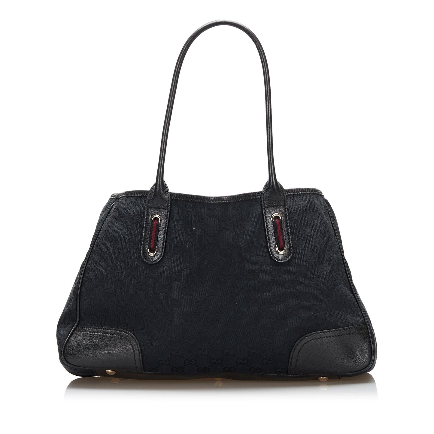 Gucci GG Princy SHG-1bUst1 Canvas Black Tote Bag